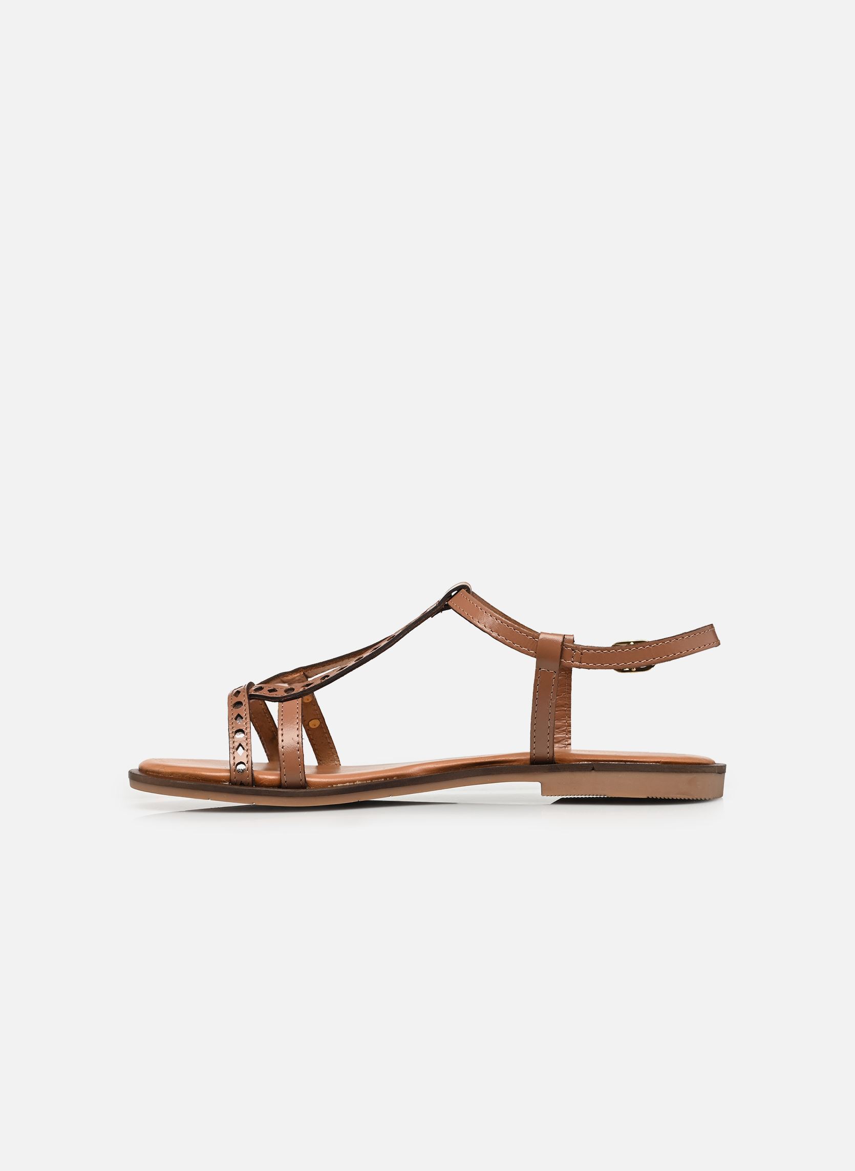 Sandales HELECTRA femme marron Les Tropéziennes par M Belarbi Sandales HELECTRA femme marron Cappuccino