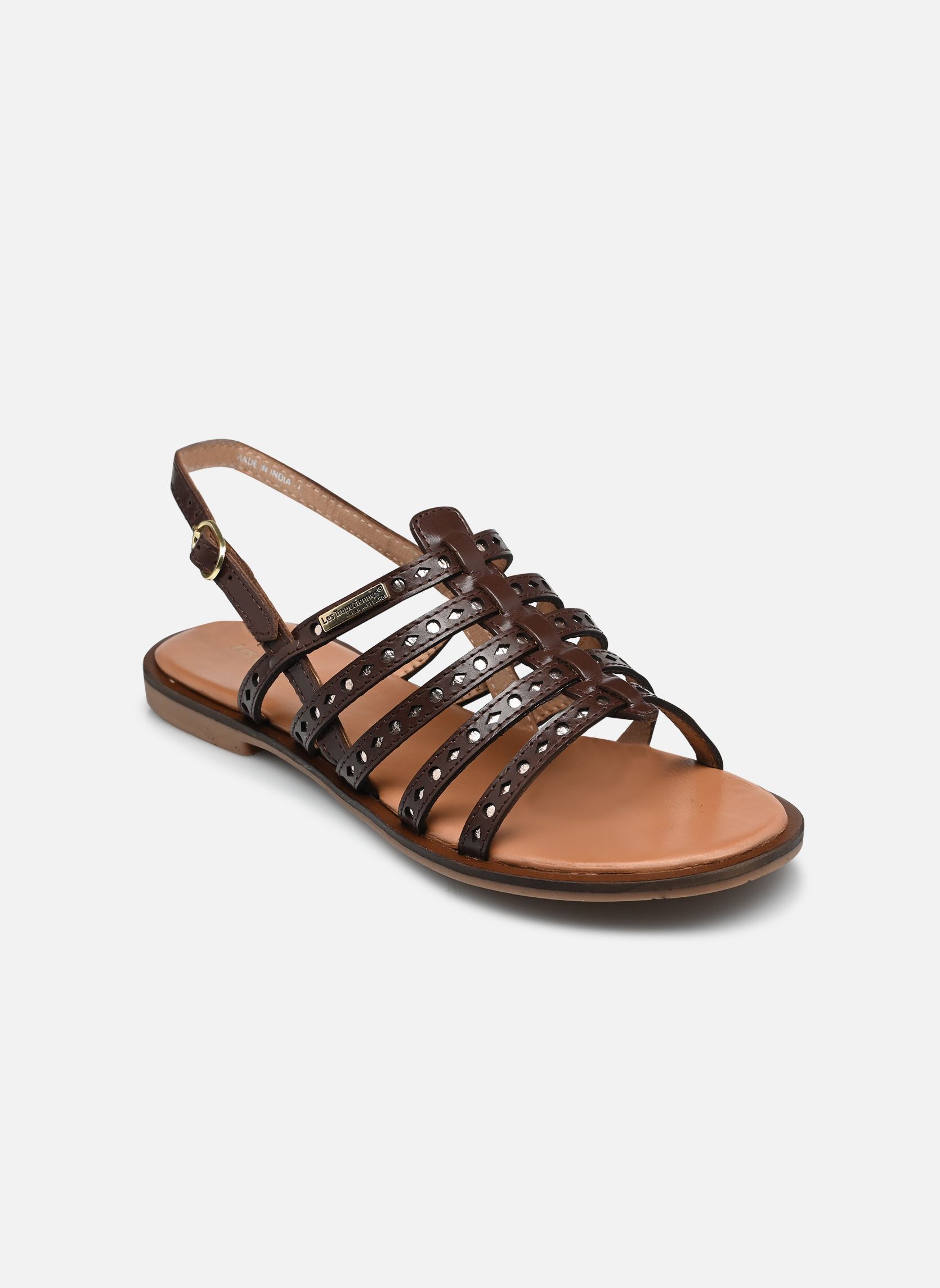 Sandalen HELECTRON damen braun Les Tropéziennes par M Belarbi Sandalen HELECTRON damen braun Chocolat
