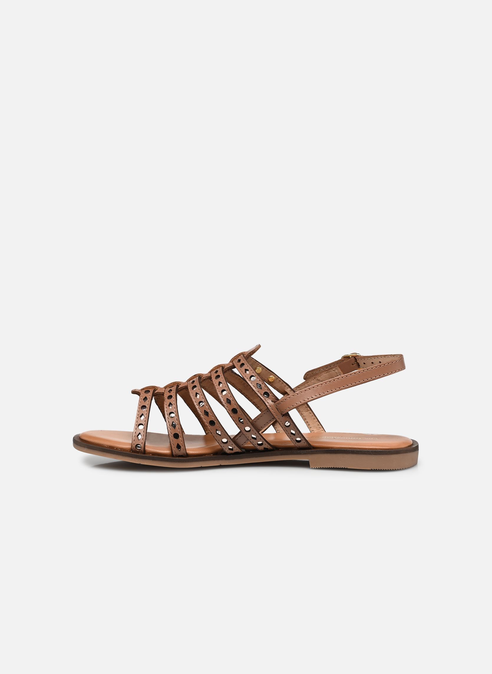 Sandalen HELECTRON damen braun Les Tropéziennes par M Belarbi Sandalen HELECTRON damen braun Cappuccino
