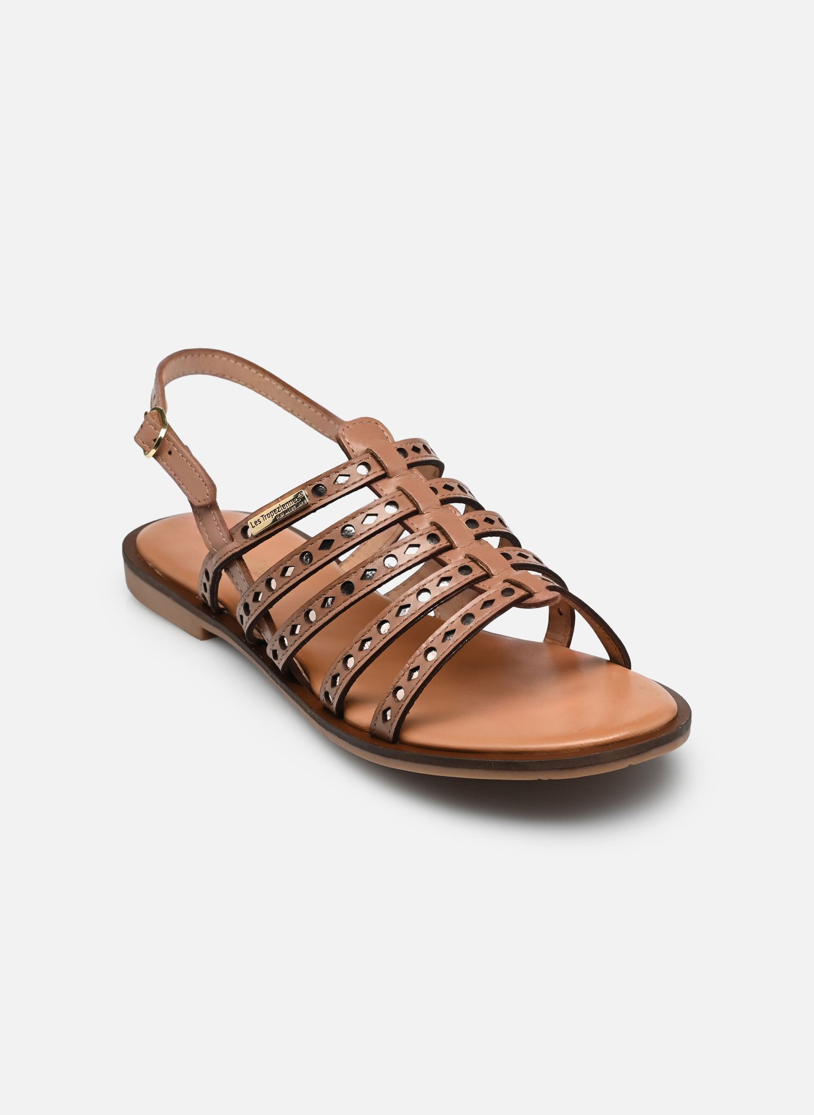 Sandalen HELECTRON damen braun Les Tropéziennes par M Belarbi Sandalen HELECTRON damen braun Cappuccino