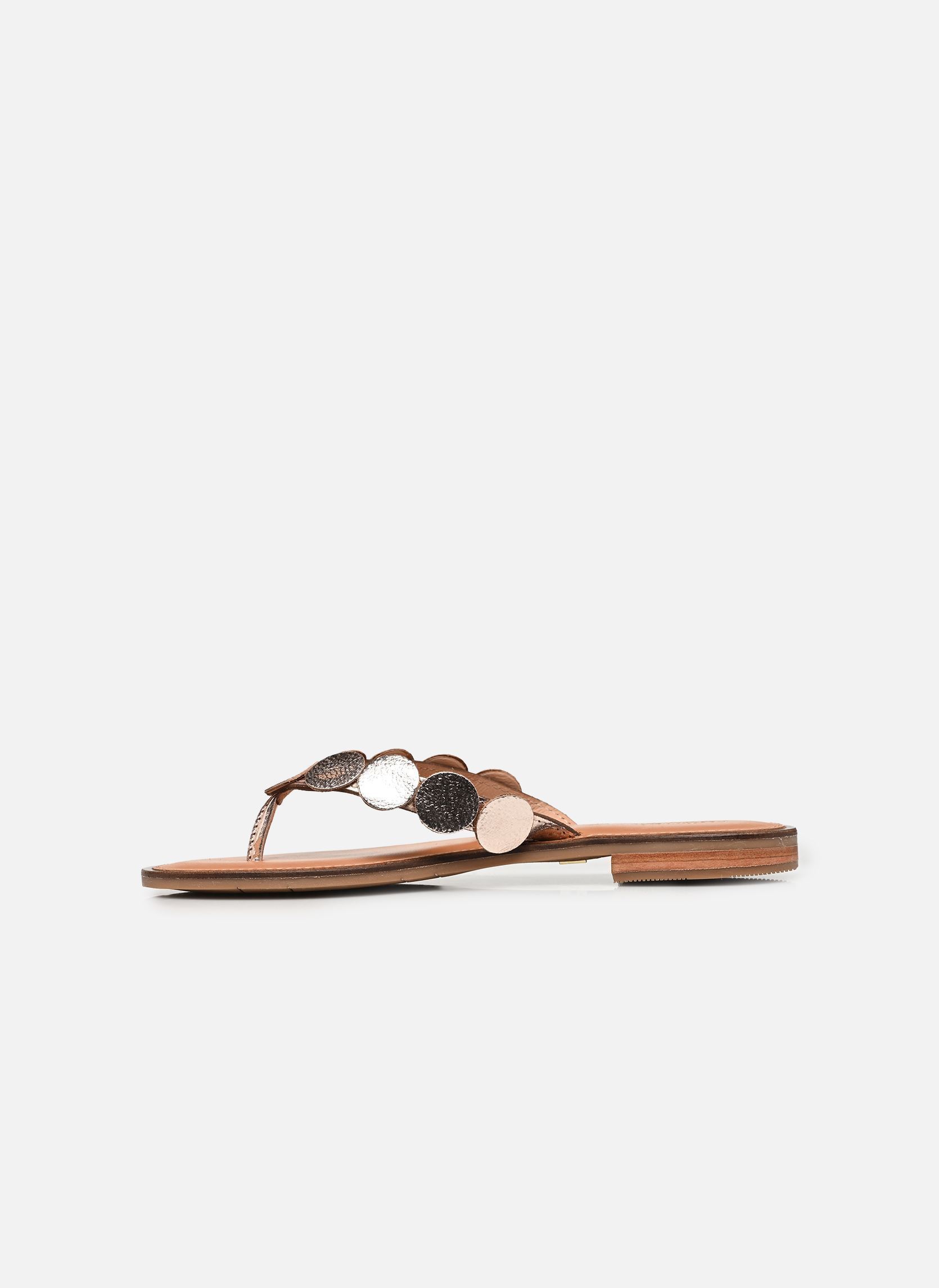 Pantoletten HOLLYTONG damen gold und bronze Les Tropéziennes par M Belarbi Pantoletten HOLLYTONG damen gold und bronze Or