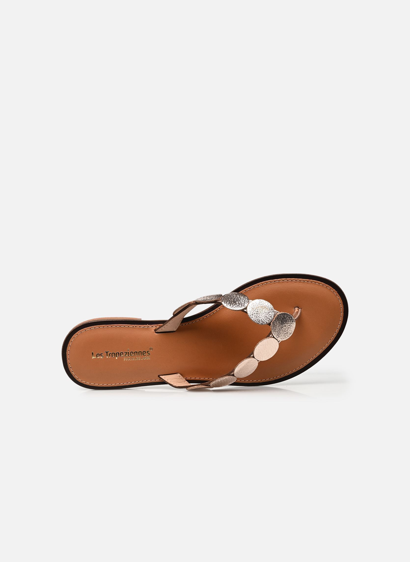 Pantoletten HOLLYTONG damen gold und bronze Les Tropéziennes par M Belarbi Pantoletten HOLLYTONG damen gold und bronze Or