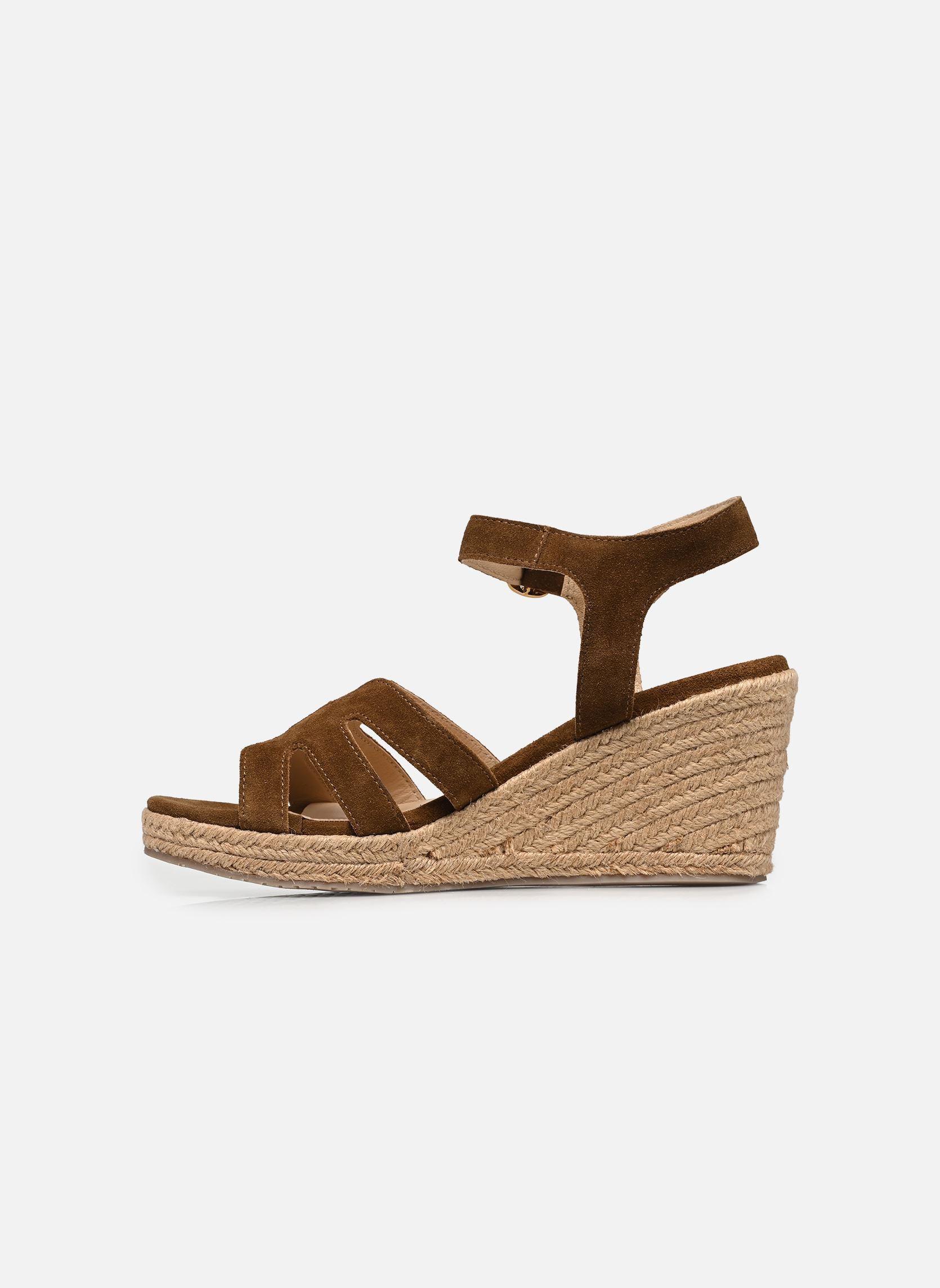 Sandales compensées et plateformes LUMIA femme marron Les Tropéziennes par M Belarbi Sandales compensées et plateformes LUMIA femme marron COGNAC