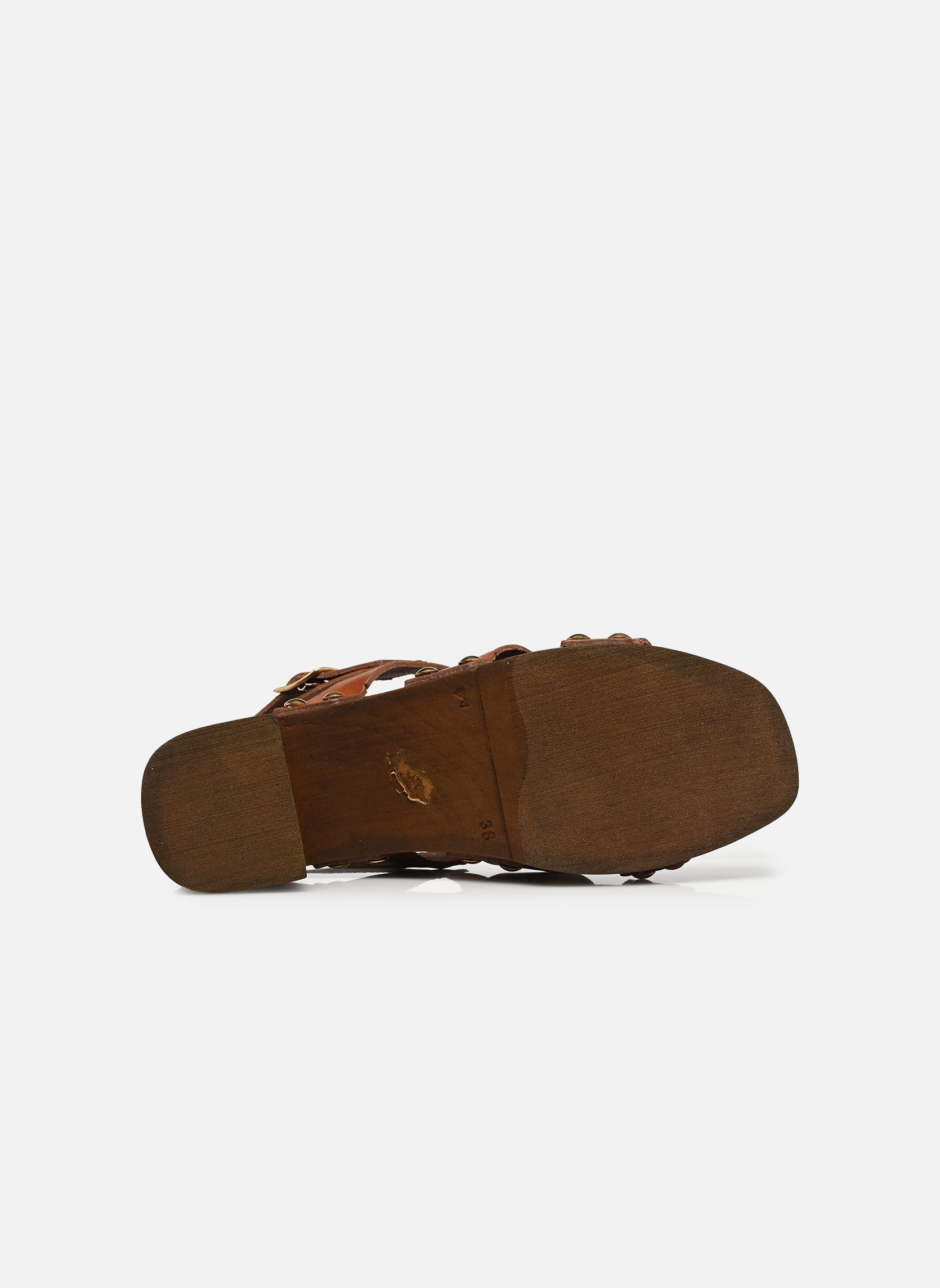 Sandales PENELOPE femme marron Les Tropéziennes par M Belarbi Sandales PENELOPE femme marron Tan