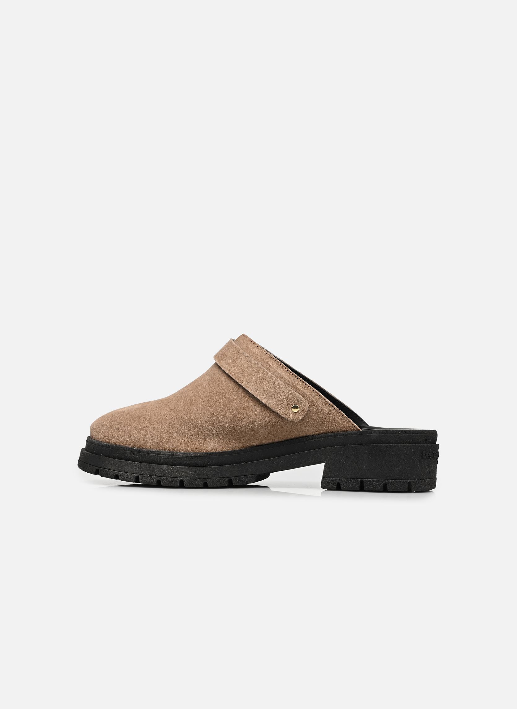 Muilen TIAGO dames beige Les Tropéziennes par M Belarbi Muilen TIAGO dames beige Taupe Suede