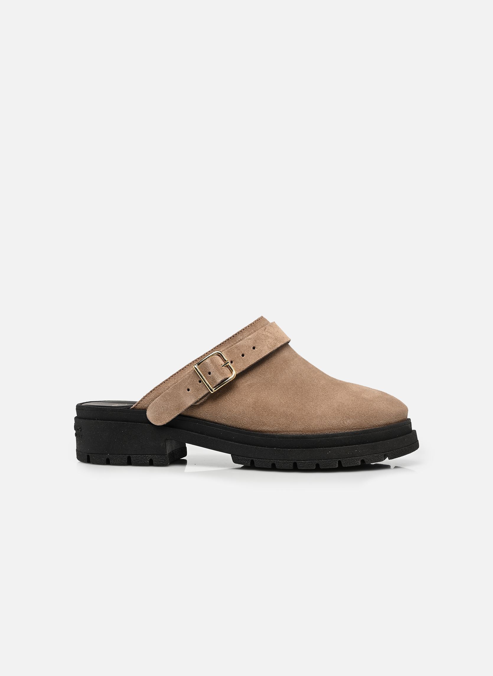 Muilen TIAGO dames beige Les Tropéziennes par M Belarbi Muilen TIAGO dames beige Taupe Suede