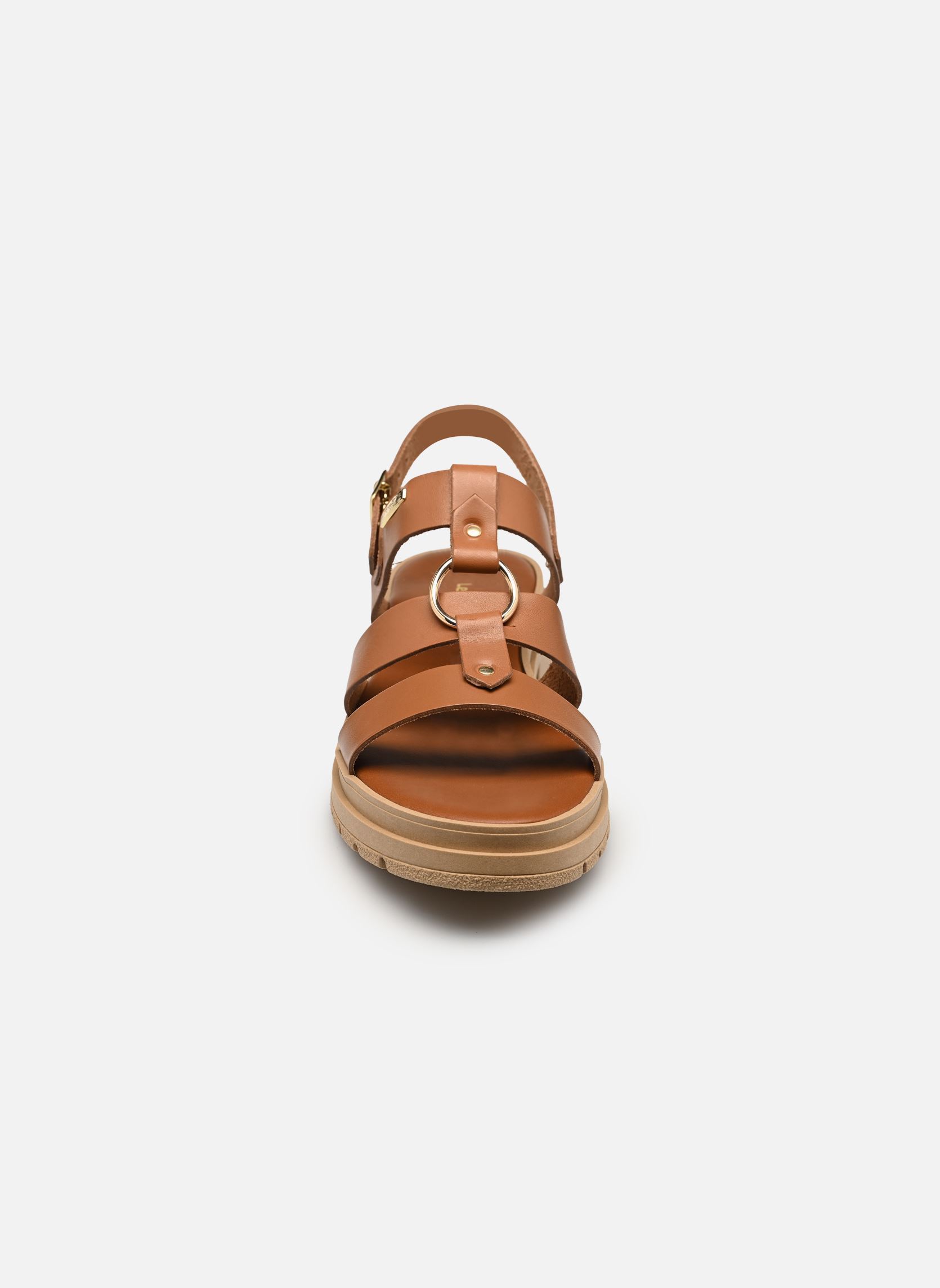 Sandalias y plataformas de cuña TONKA mujer marrón Les Tropéziennes par M Belarbi Sandalias y plataformas de cuña TONKA mujer marrón Tan