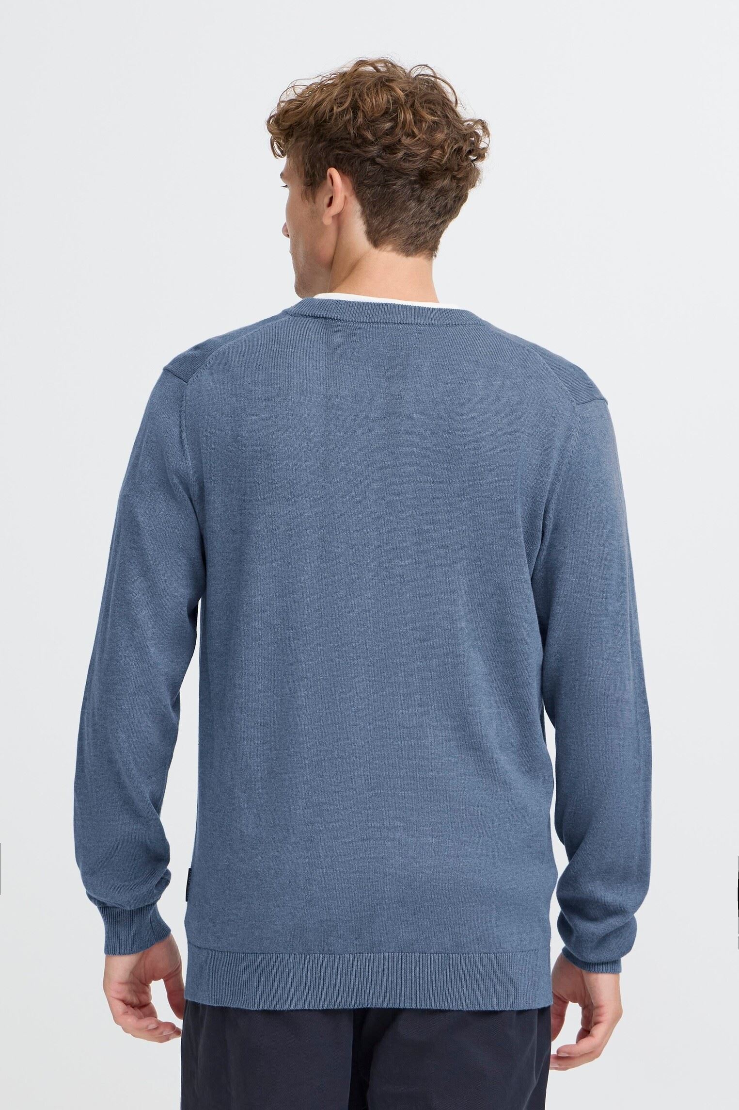 Pulls Cfbells 0295 Ls Crew Knit homme bleu Casual Friday Pulls Cfbells 0295 Ls Crew Knit homme bleu BERING SEA MELANGE