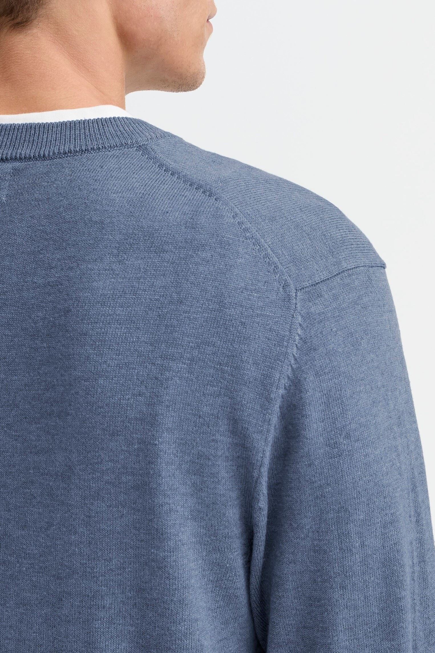 Pulls Cfbells 0295 Ls Crew Knit homme bleu Casual Friday Pulls Cfbells 0295 Ls Crew Knit homme bleu BERING SEA MELANGE