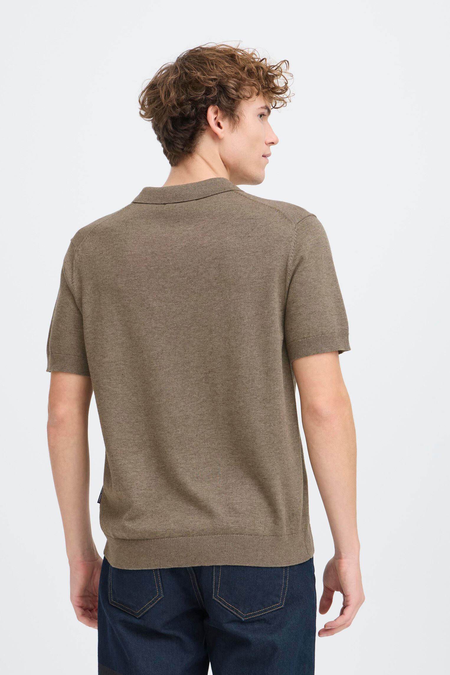 Pulls Cfbells Ss Cardigan Knit homme marron Casual Friday Pulls Cfbells Ss Cardigan Knit homme marron Major Brown Melange