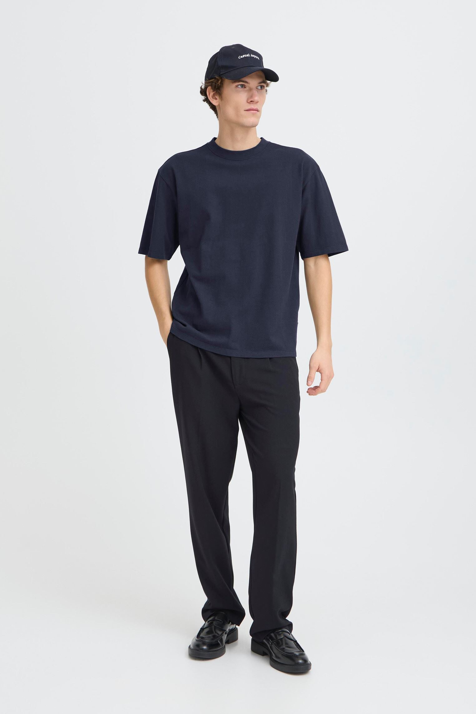 Tee-shirts manches courtes Cfforrie Relaxed T-Shirt homme bleu Casual Friday Tee-shirts manches courtes Cfforrie Relaxed T-Shirt homme bleu Dark Navy