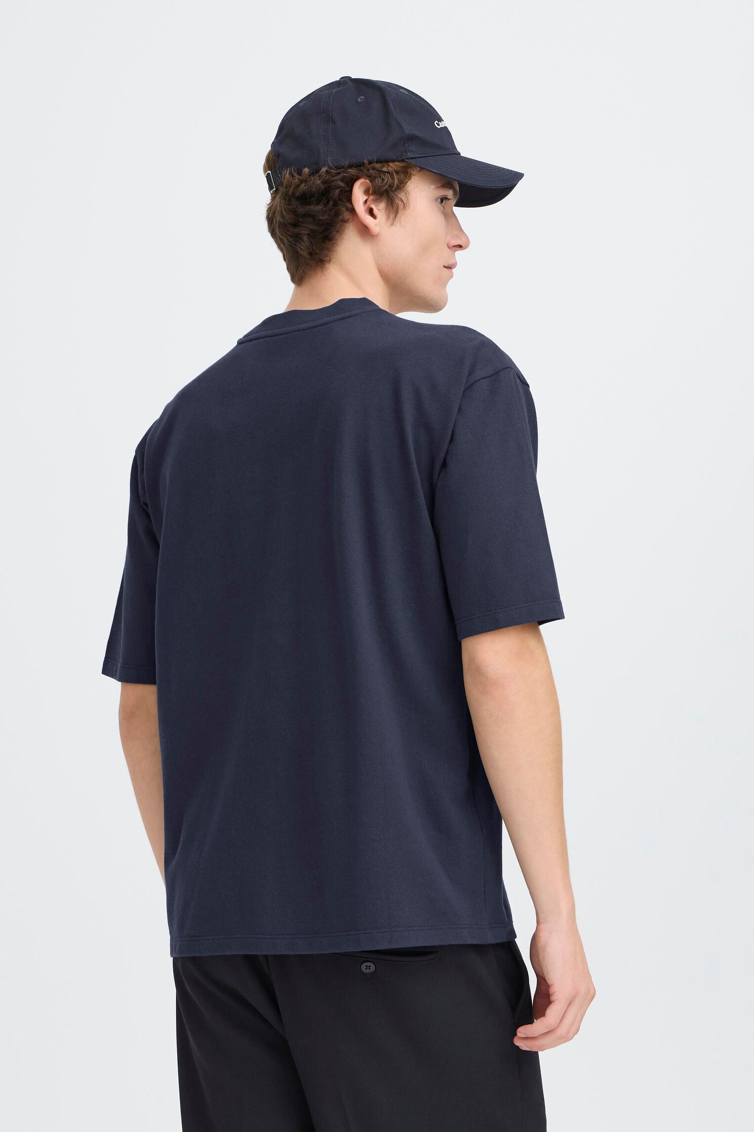 Tee-shirts manches courtes Cfforrie Relaxed T-Shirt homme bleu Casual Friday Tee-shirts manches courtes Cfforrie Relaxed T-Shirt homme bleu Dark Navy