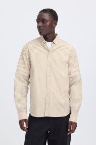 Chemises Bhadas Shirt Oxford Stripe homme marron Blend Chemises Bhadas Shirt Oxford Stripe homme marron CORNSTALK