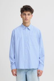 Hemden Sdtucker heren blauw