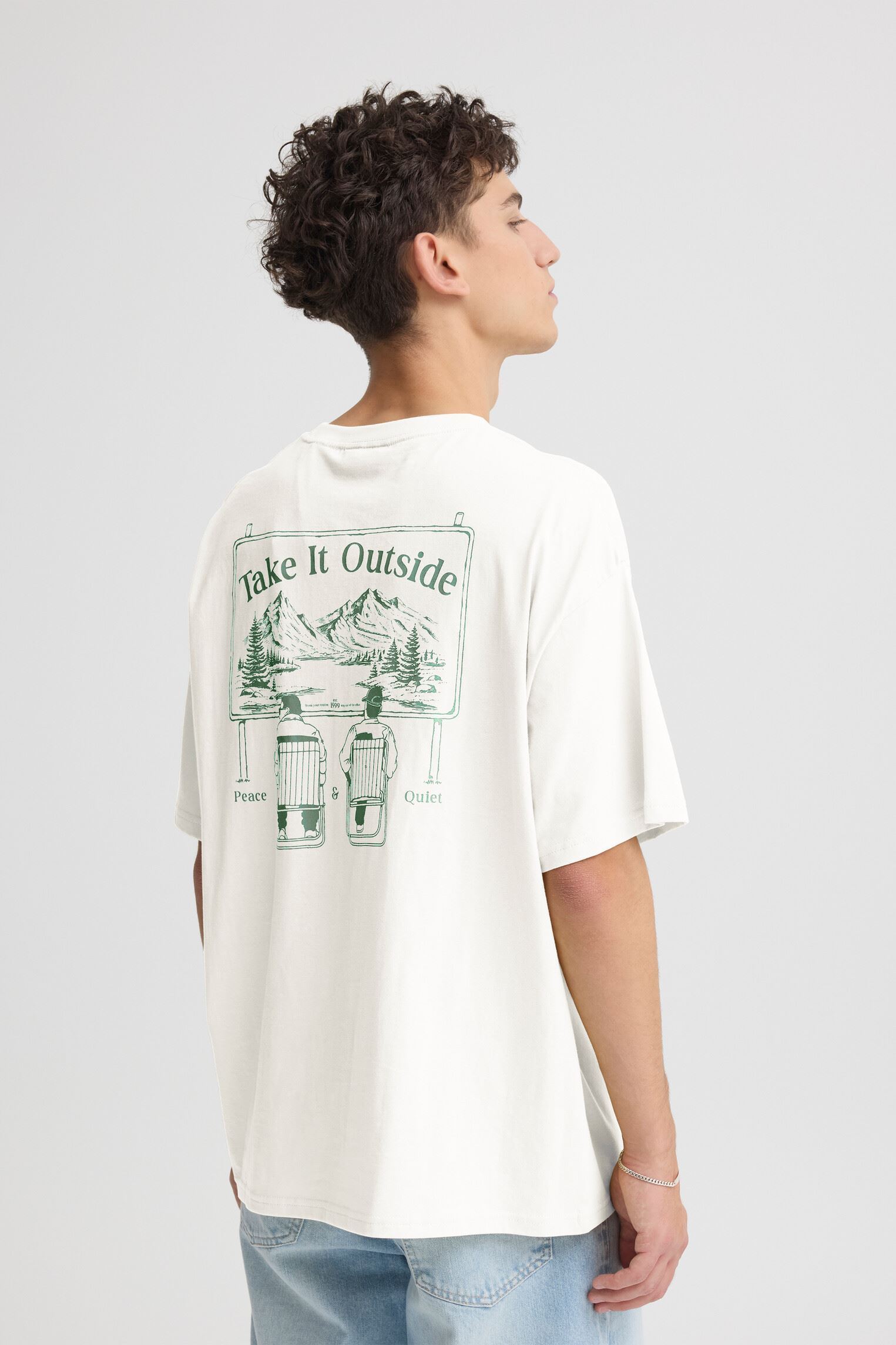 T-shirts met korte mouwen Sdtalon heren wit SOLID T-shirts met korte mouwen Sdtalon heren wit OFF WHITE