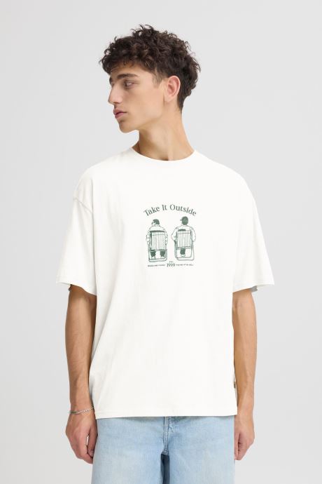 SOLID T-shirts met korte mouwen Sdtalon heren wit