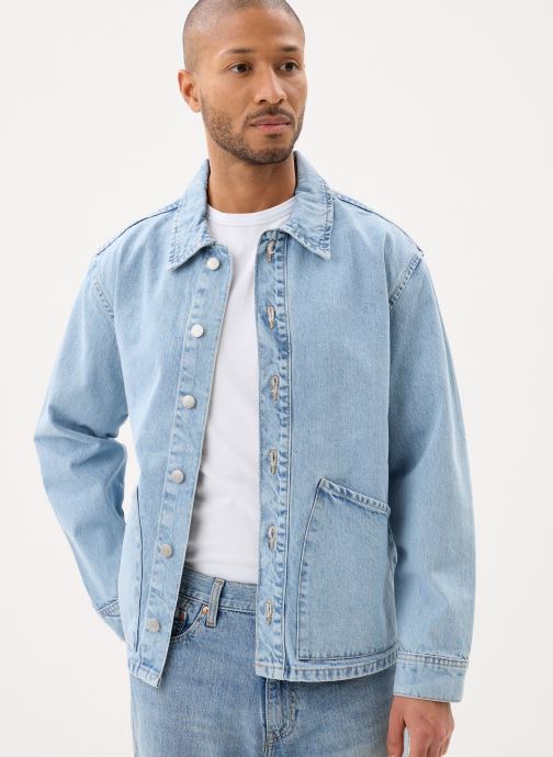 SOLID Hemden Sdtravis Overshirt herren blau
