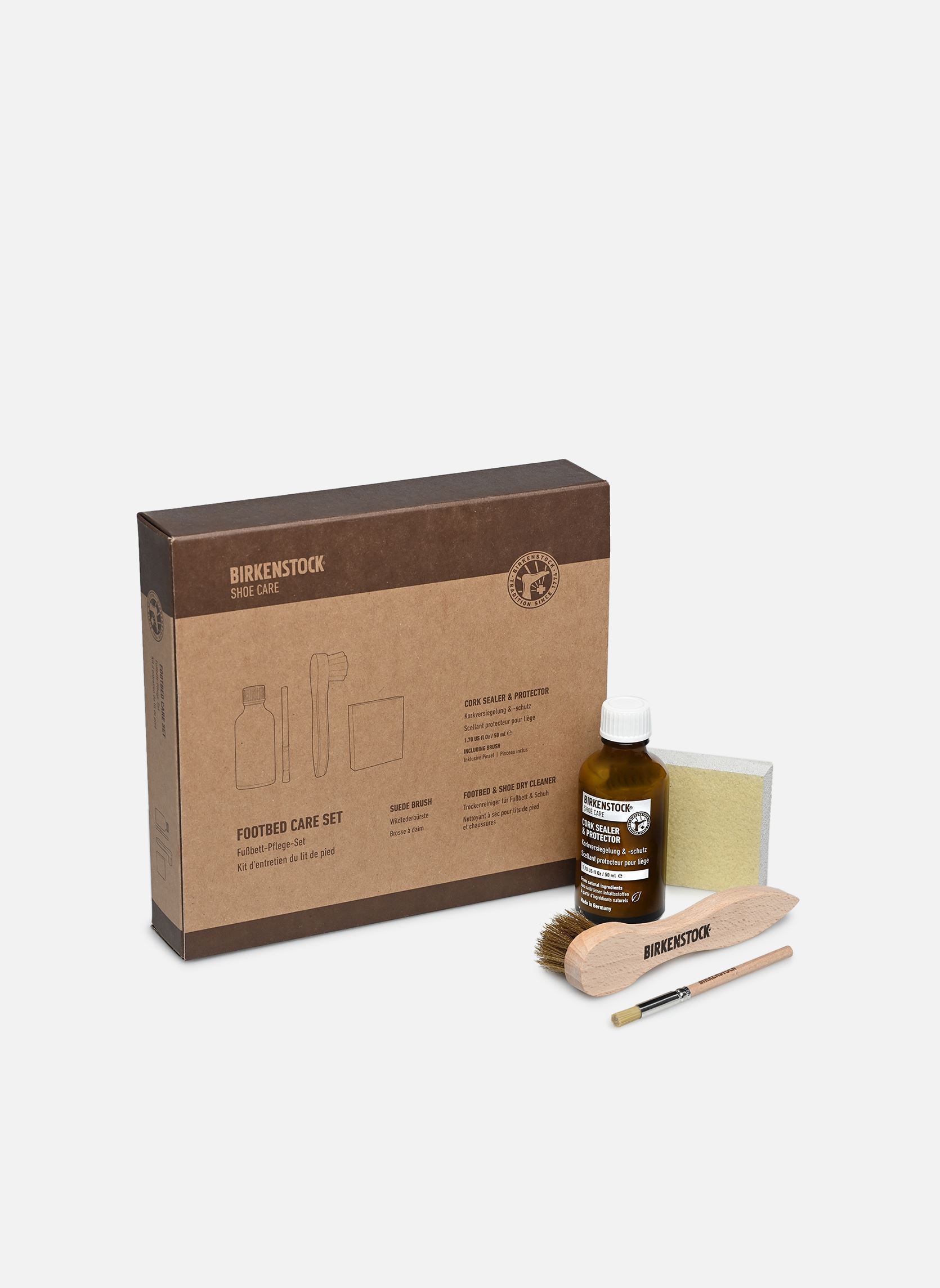 Imprägniermittel Footbed Care Set transparent Birkenstock Imprägniermittel Footbed Care Set transparent Incolore