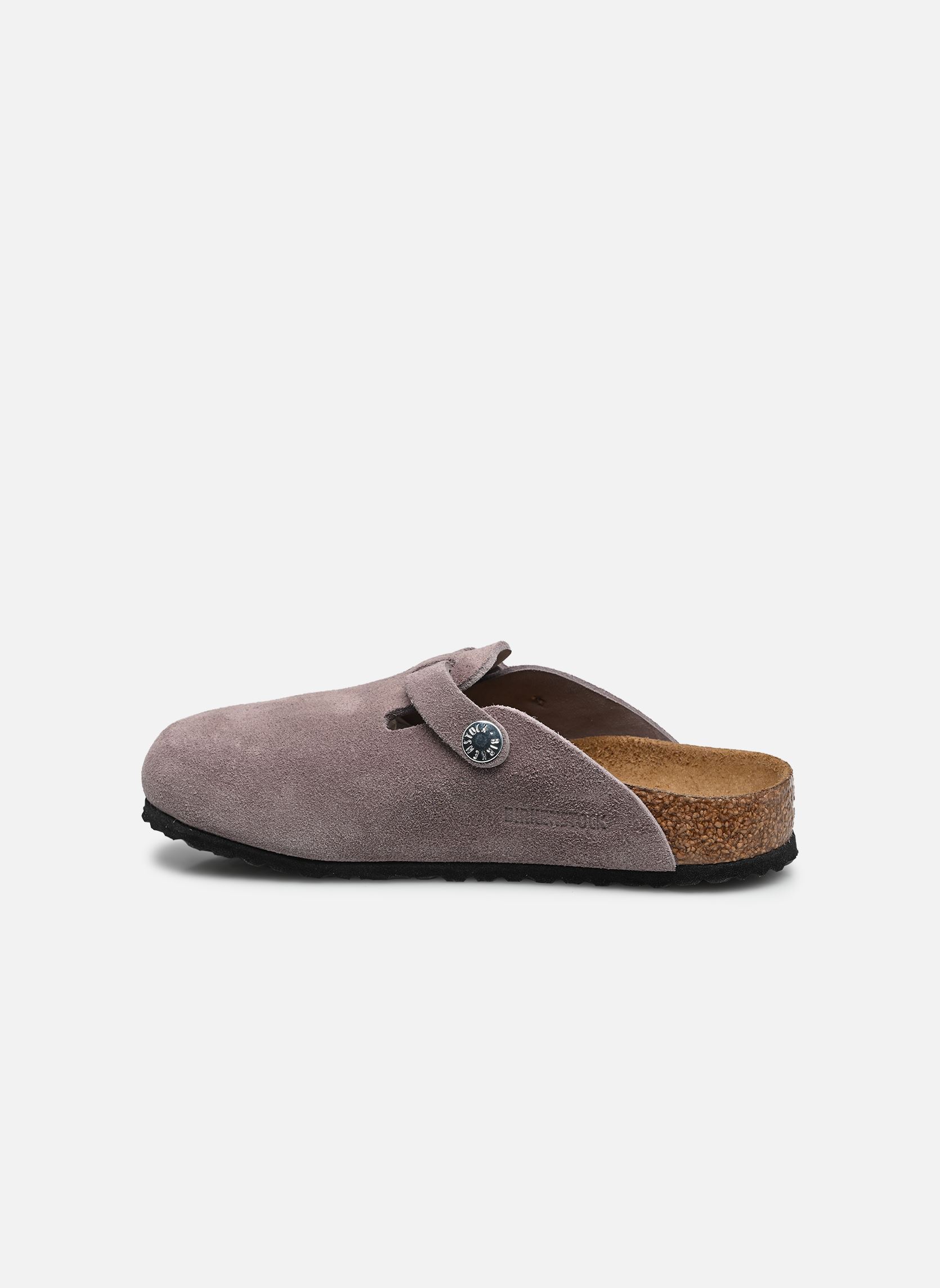 Mules et sabots Boston Kids Suede - Narrow fille violet Birkenstock Mules et sabots Boston Kids Suede - Narrow fille violet Faded Purple