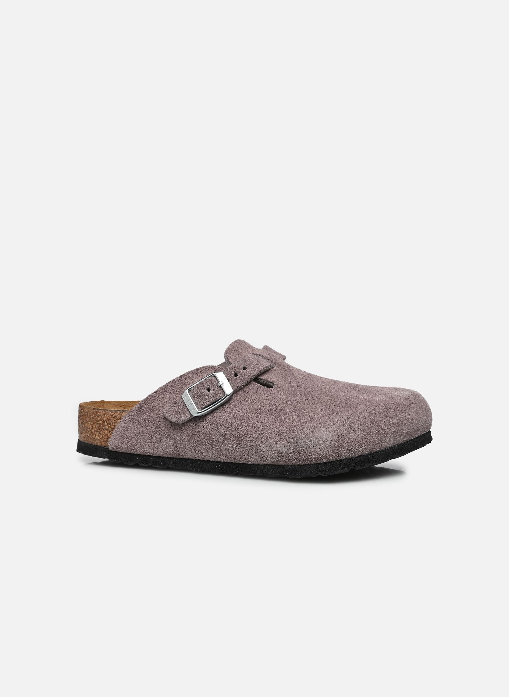 Mules et sabots Boston Kids Suede - Narrow fille violet Birkenstock Mules et sabots Boston Kids Suede - Narrow fille violet Faded Purple