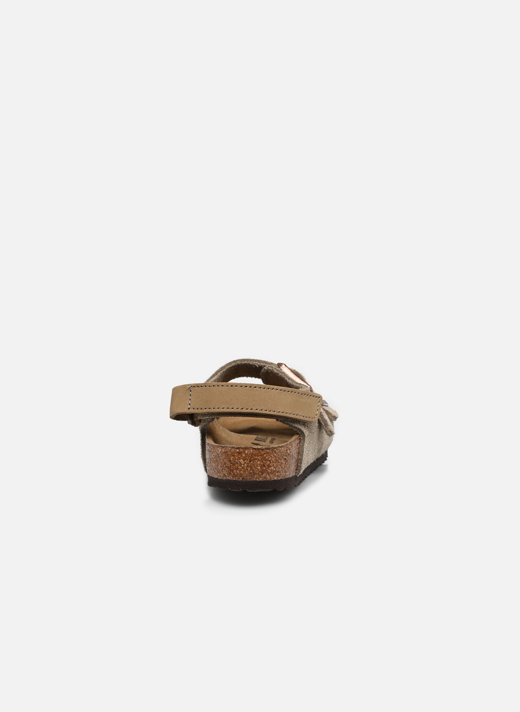 Sandalen Milano AS Kids Suede - Narrow jungen beige Birkenstock Sandalen Milano AS Kids Suede - Narrow jungen beige Taupe