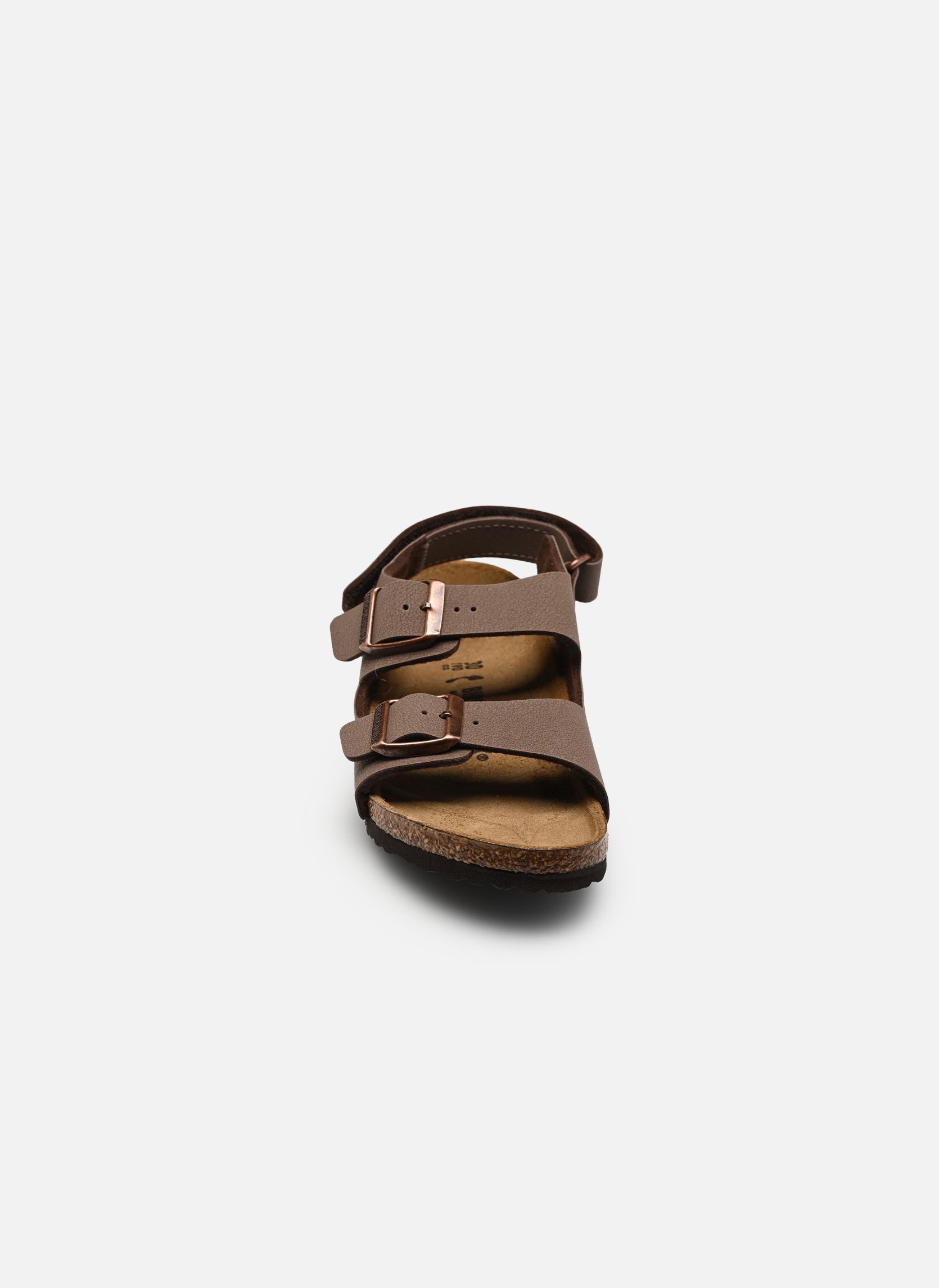 Sandalen Milano AS Kids Birko-Flor Birkibuc - Nar jungen braun Birkenstock Sandalen Milano AS Kids Birko-Flor Birkibuc - Nar jungen braun Mocca