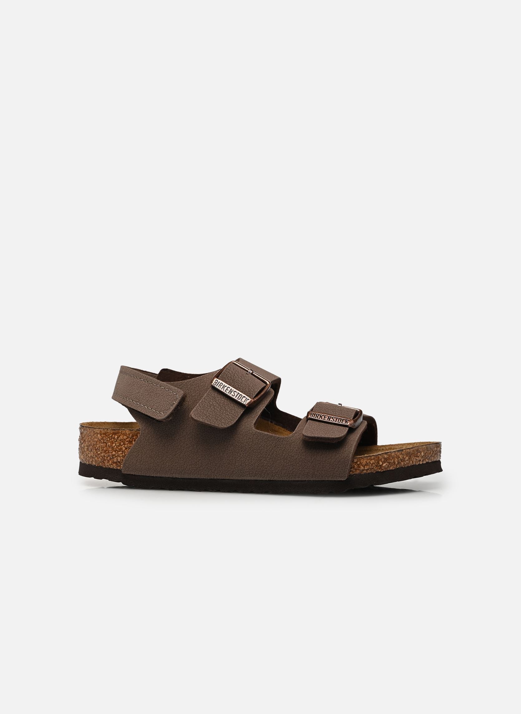 Sandalen Milano AS Kids Birko-Flor Birkibuc - Nar jungen braun Birkenstock Sandalen Milano AS Kids Birko-Flor Birkibuc - Nar jungen braun Mocca