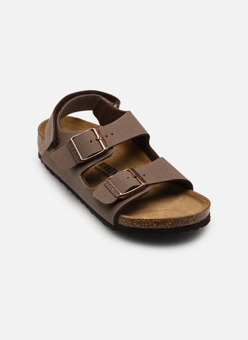Birkenstock Sandales Milano AS Kids Birko-Flor Birkibuc - Nar garçon marron