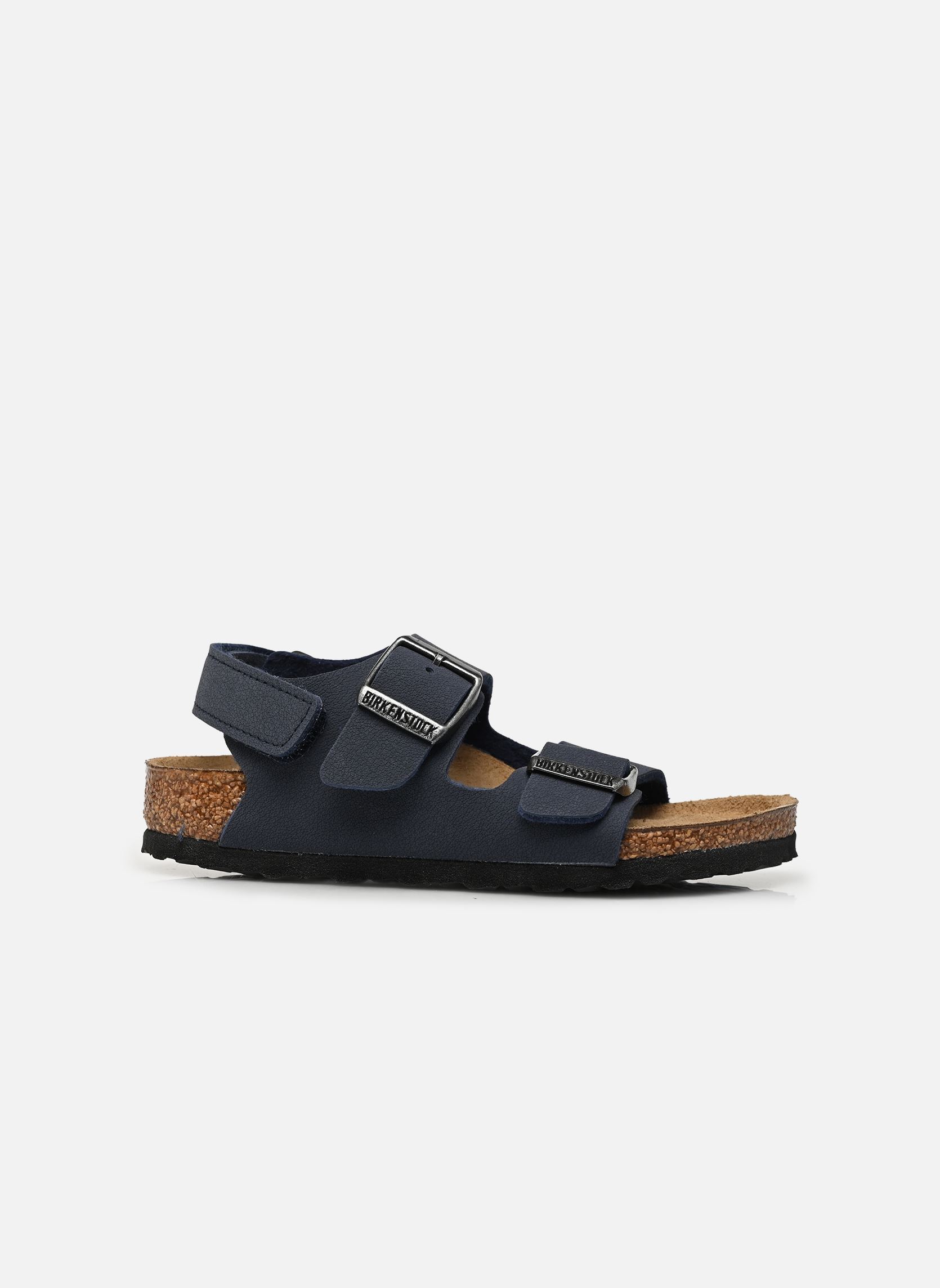Sandales Milano AS Kids Birko-Flor Birkibuc - Nar garçon bleu Birkenstock Sandales Milano AS Kids Birko-Flor Birkibuc - Nar garçon bleu Navy