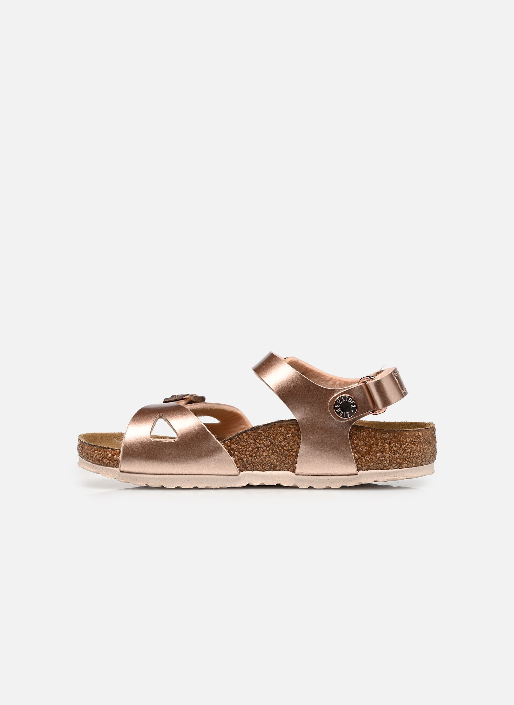 Sandalen Rio AS Kids Birko-Flor - Narrow mädchen braun Birkenstock Sandalen Rio AS Kids Birko-Flor - Narrow mädchen braun Copper