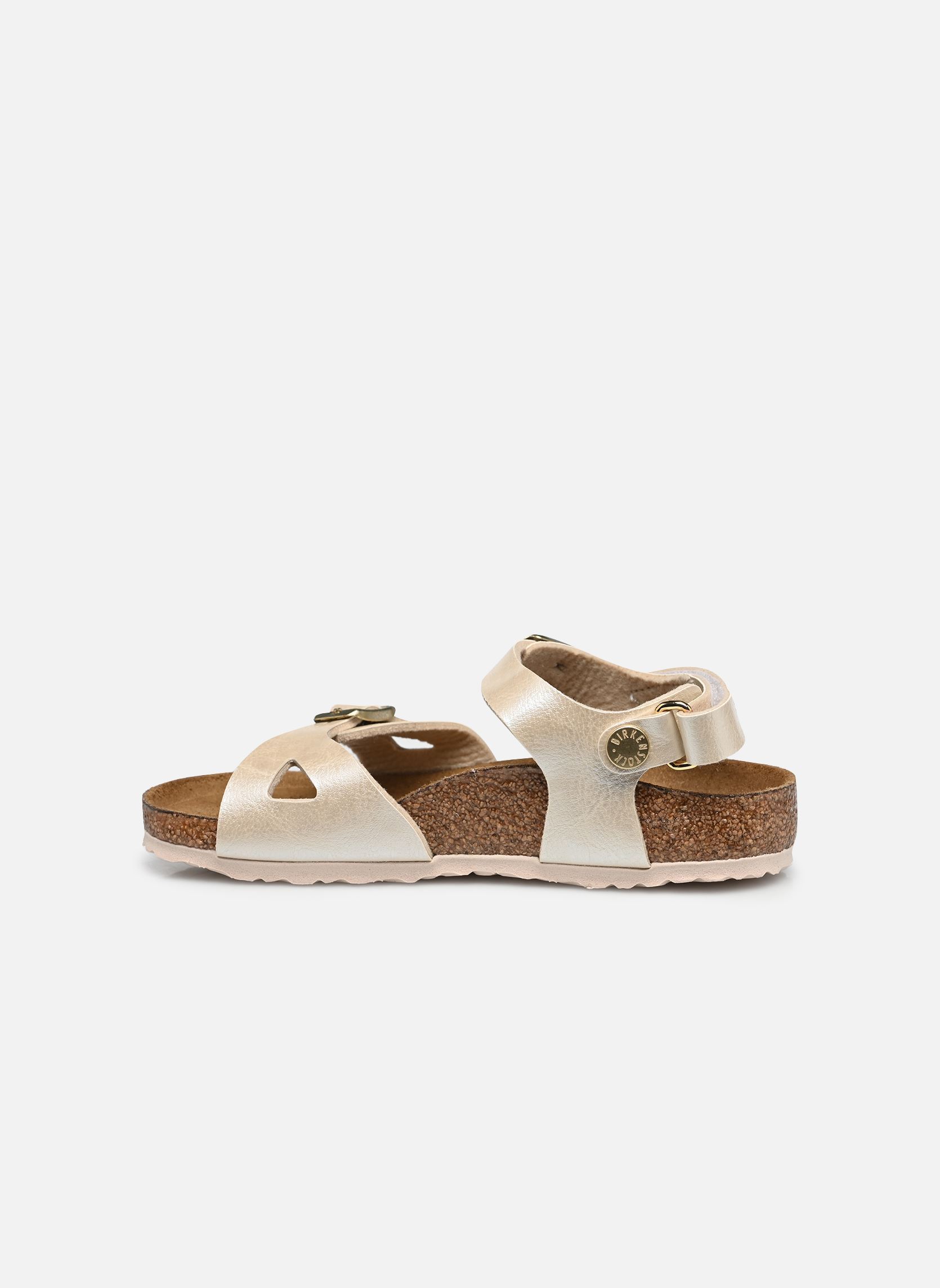 Sandalen Rio AS Kids Birko-Flor - Narrow mädchen weiß Birkenstock Sandalen Rio AS Kids Birko-Flor - Narrow mädchen weiß Pearl White