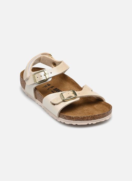 Birkenstock Sandales Rio AS Kids Birko-Flor - Narrow fille blanc