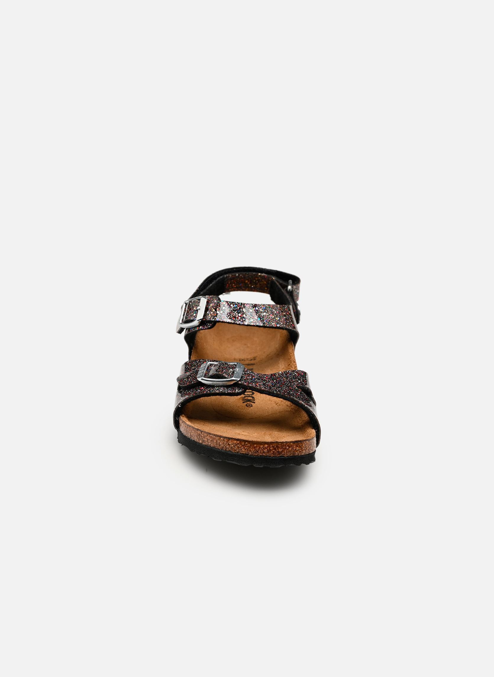 Sandalen Rio AS Kids Birko-Flor - Narrow mädchen schwarz Birkenstock Sandalen Rio AS Kids Birko-Flor - Narrow mädchen schwarz Black