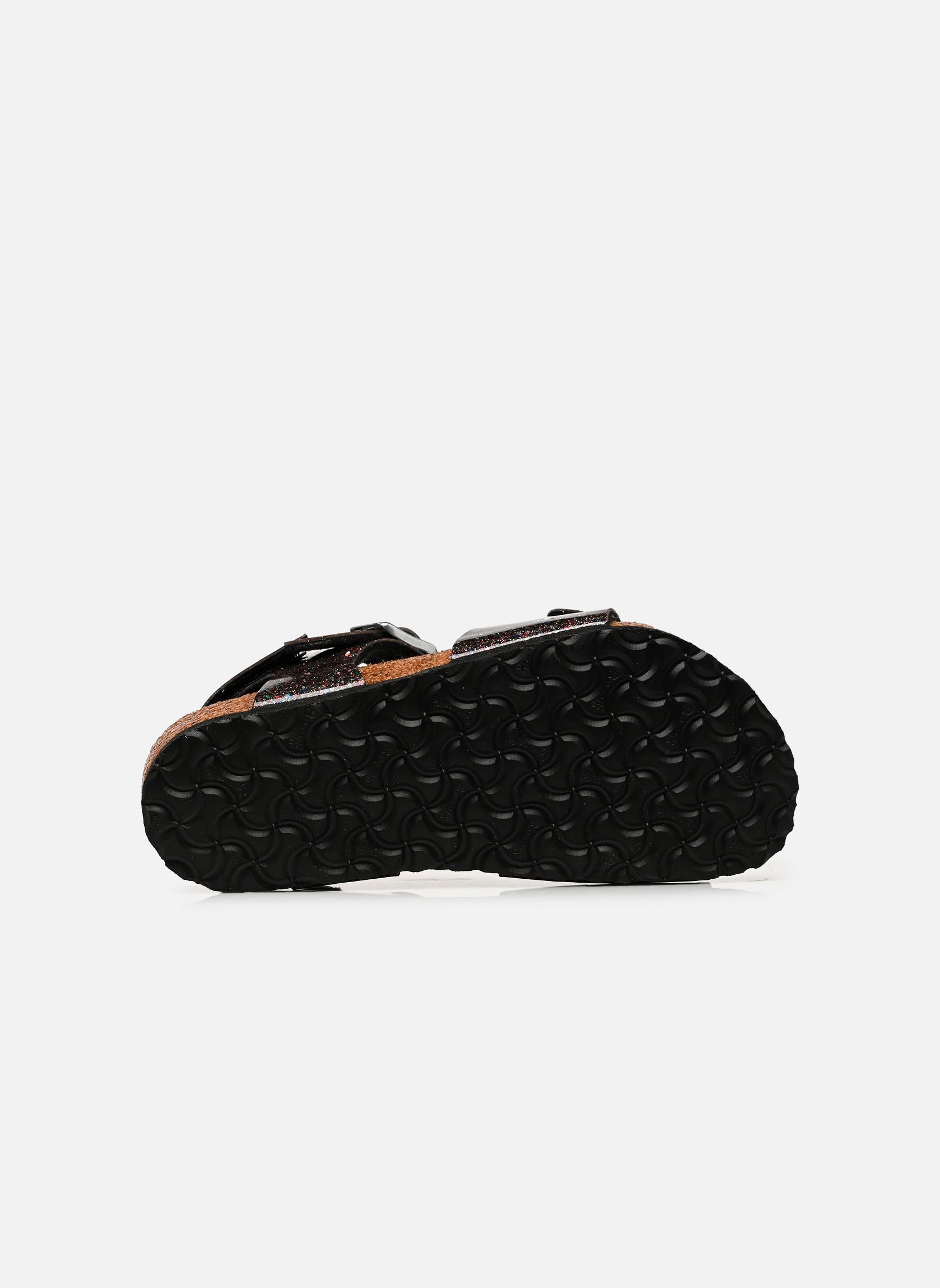 Sandalen Rio AS Kids Birko-Flor - Narrow mädchen schwarz Birkenstock Sandalen Rio AS Kids Birko-Flor - Narrow mädchen schwarz Black