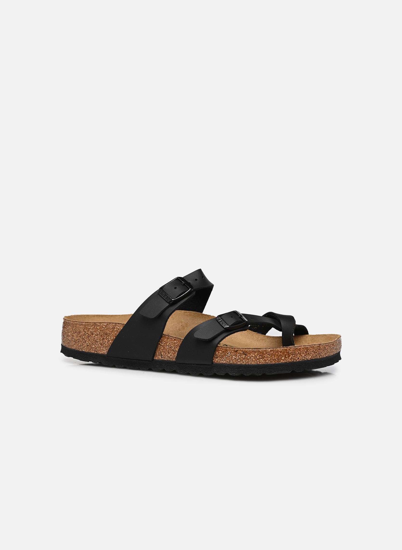 Muilen en klompen Mayari Birko Flor - Regular dames zwart Birkenstock Muilen en klompen Mayari Birko Flor - Regular dames zwart Black