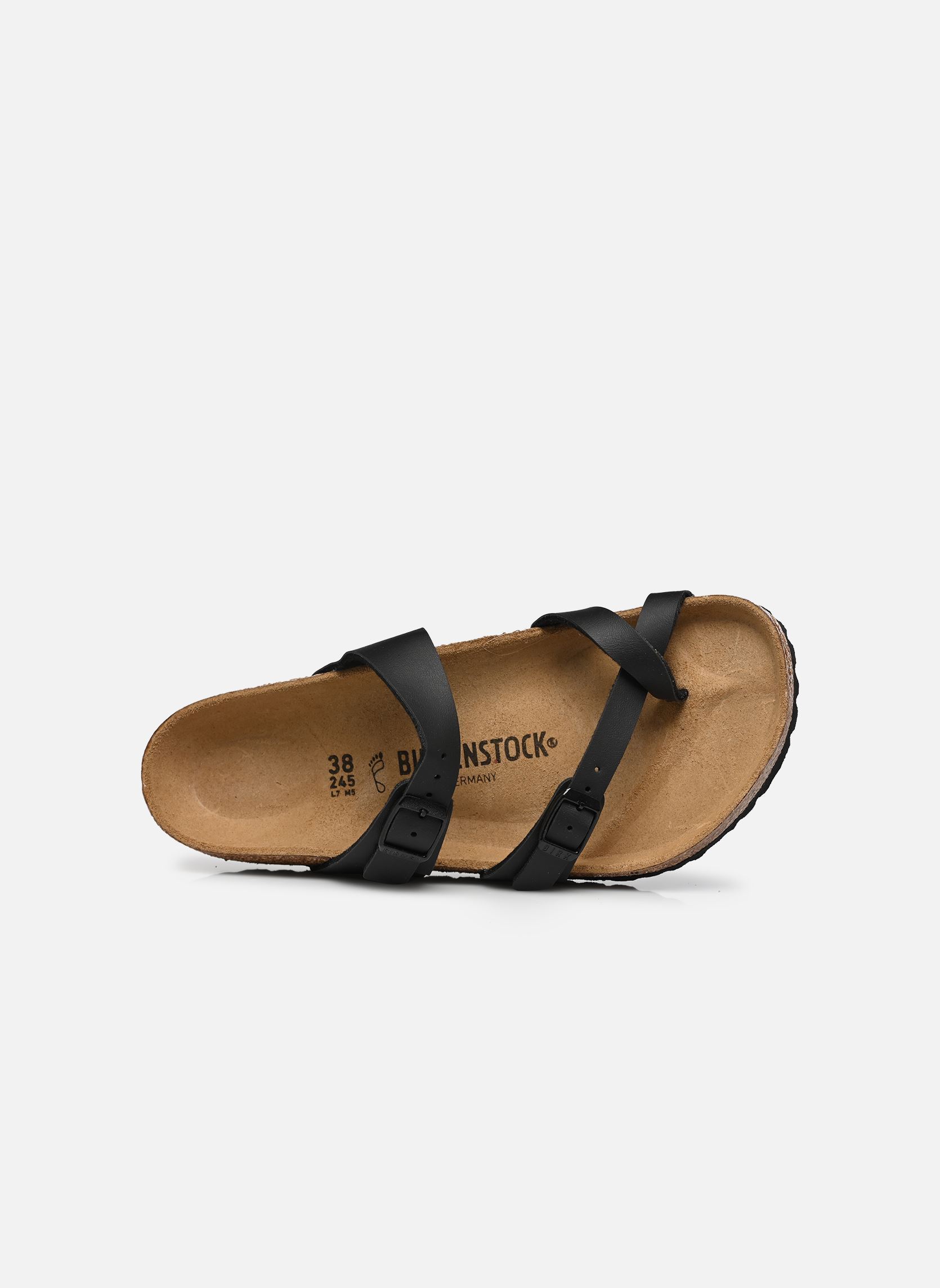 Muilen en klompen Mayari Birko Flor - Regular dames zwart Birkenstock Muilen en klompen Mayari Birko Flor - Regular dames zwart Black