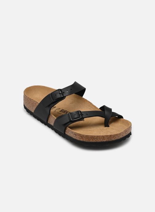 Birkenstock Muilen en klompen Mayari Birko Flor - Regular dames zwart