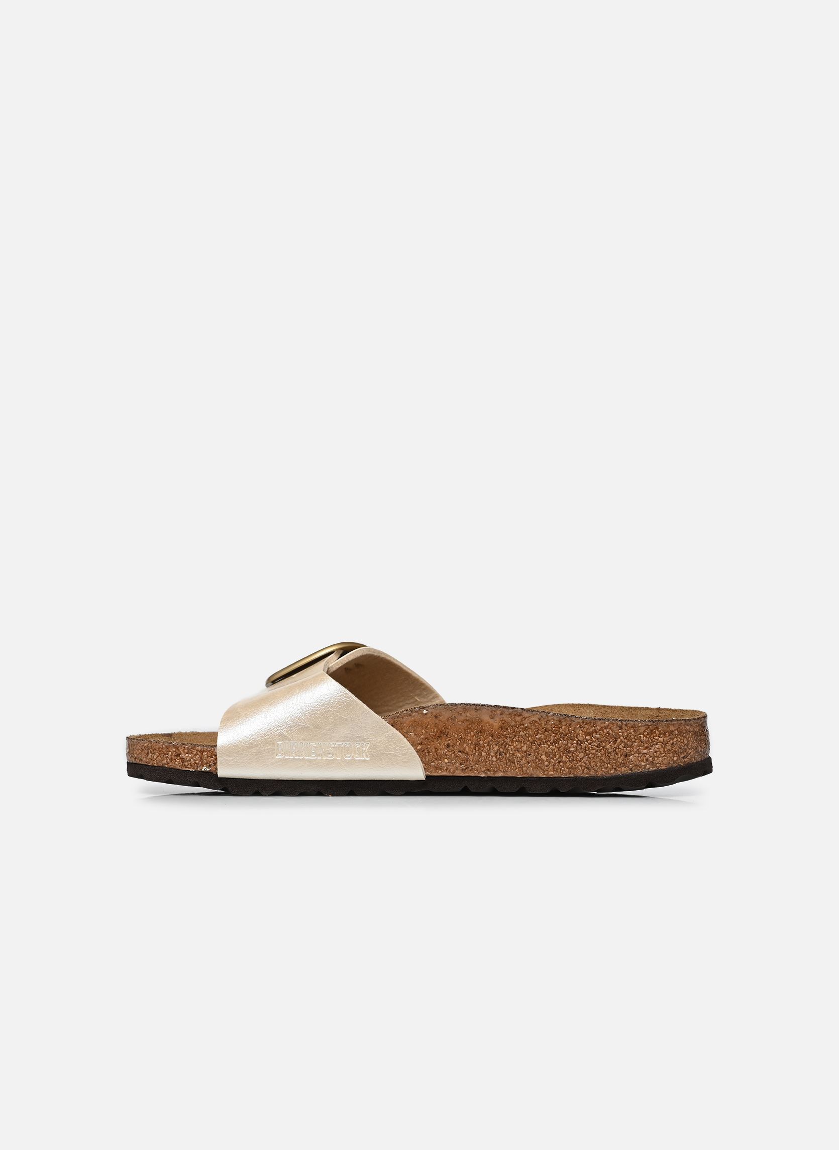 Muilen en klompen Madrid Big Buckle Birko Flor - Narrow dames wit Birkenstock Muilen en klompen Madrid Big Buckle Birko Flor - Narrow dames wit Pearl White