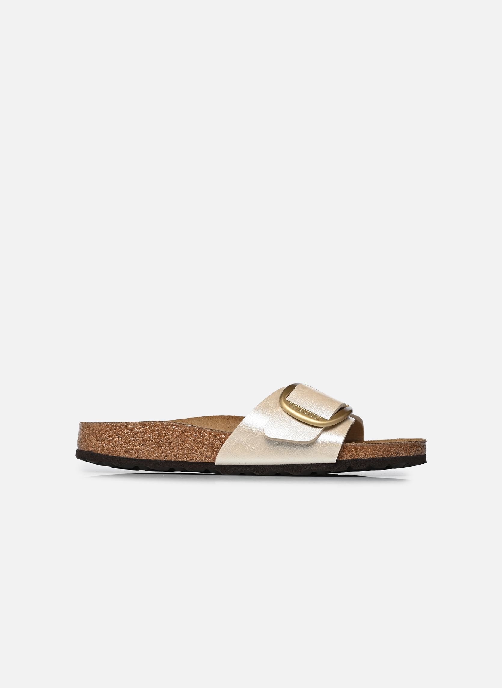 Muilen en klompen Madrid Big Buckle Birko Flor - Narrow dames wit Birkenstock Muilen en klompen Madrid Big Buckle Birko Flor - Narrow dames wit Pearl White
