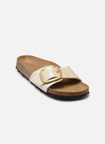 Muilen en klompen Madrid Big Buckle Birko Flor - Narrow dames wit