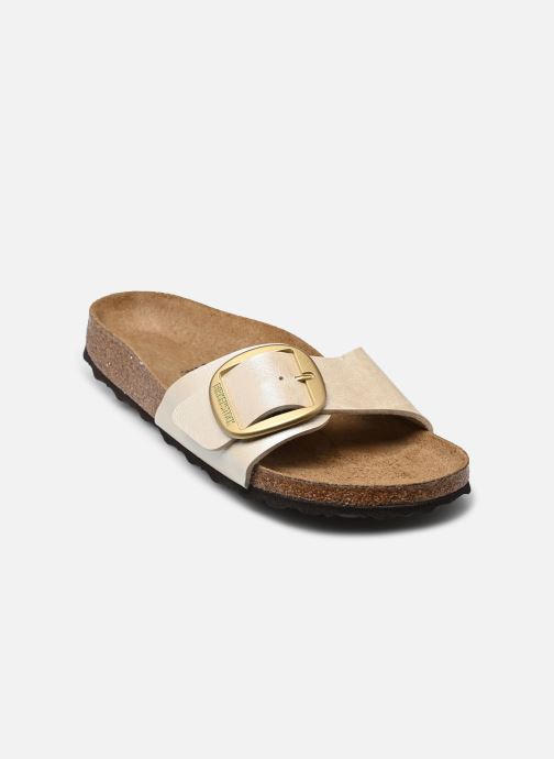 Birkenstock Muilen en klompen Madrid Big Buckle Birko Flor - Narrow dames wit