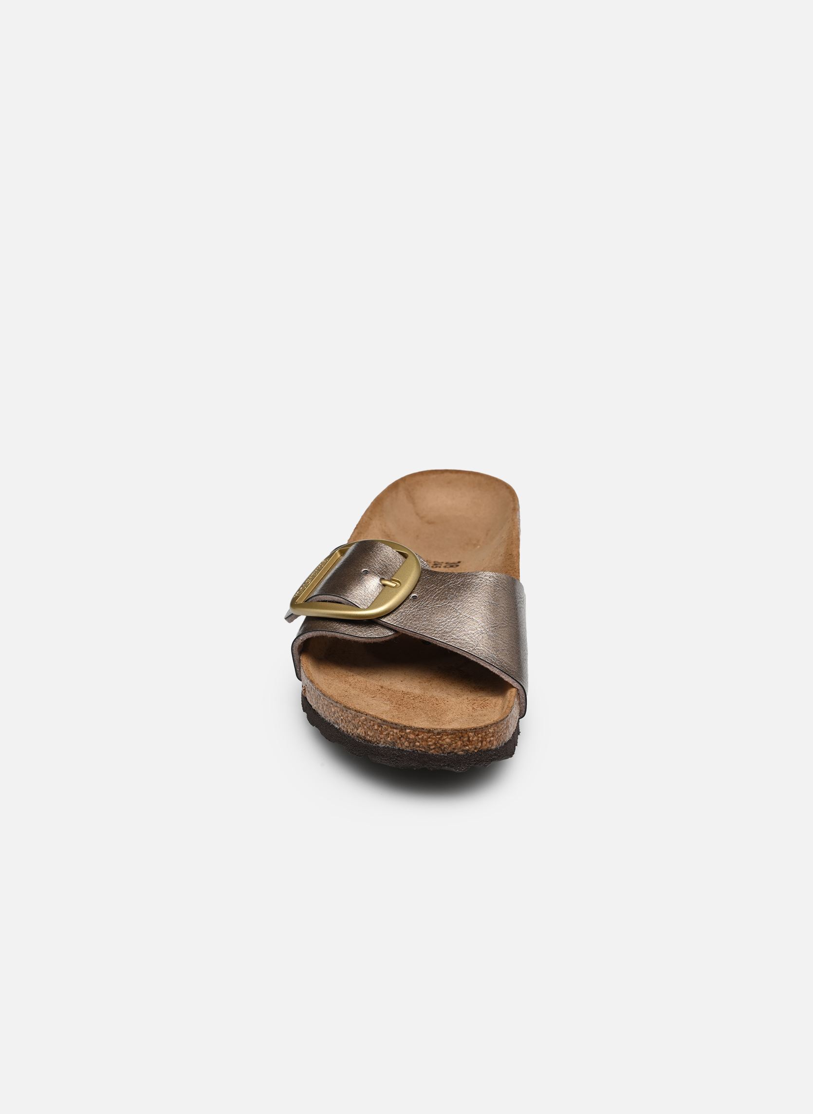 Mules et sabots Madrid Big Buckle Birko Flor - Narrow femme marron Birkenstock Mules et sabots Madrid Big Buckle Birko Flor - Narrow femme marron Taupe