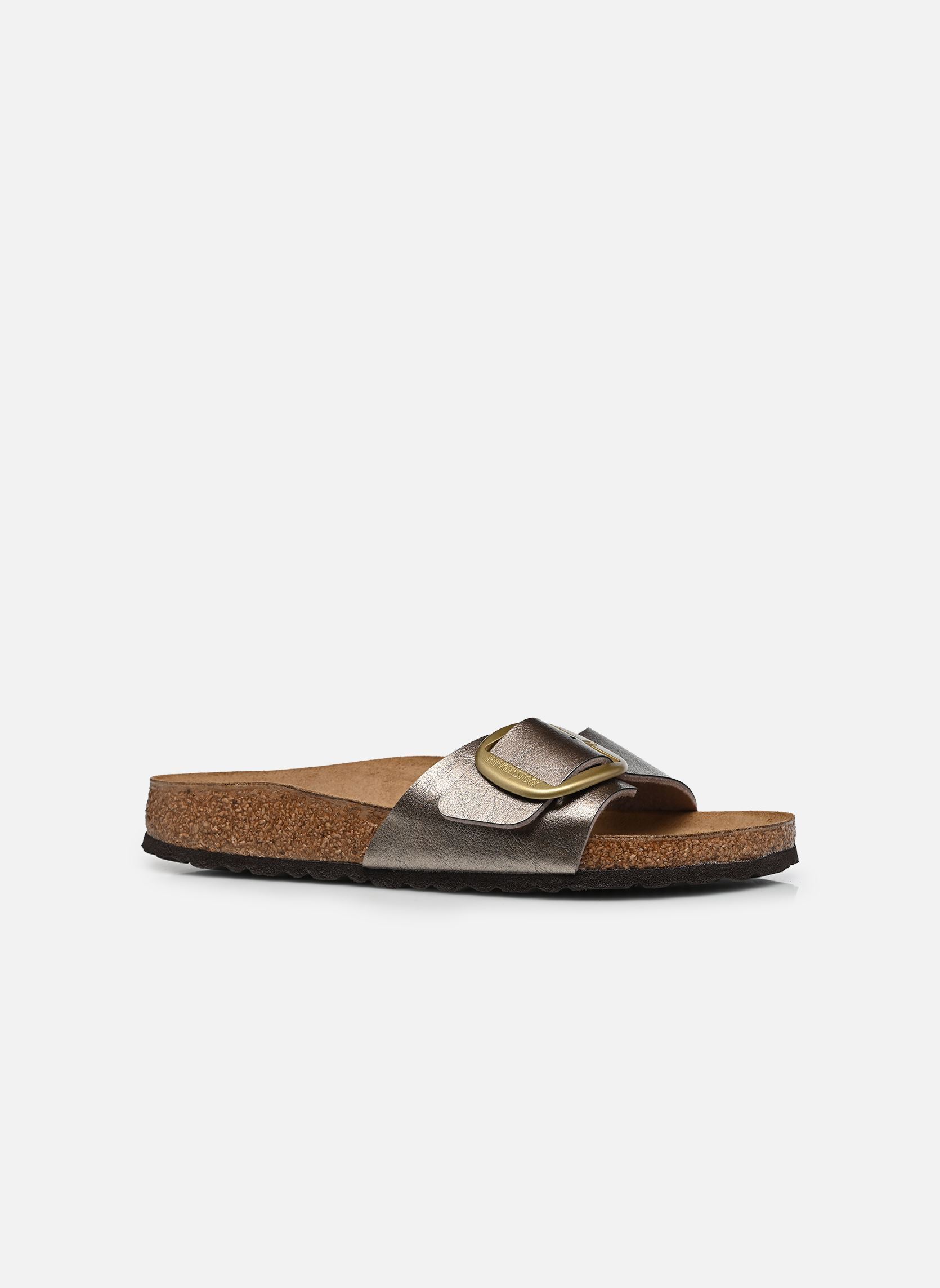 Mules et sabots Madrid Big Buckle Birko Flor - Narrow femme marron Birkenstock Mules et sabots Madrid Big Buckle Birko Flor - Narrow femme marron Taupe