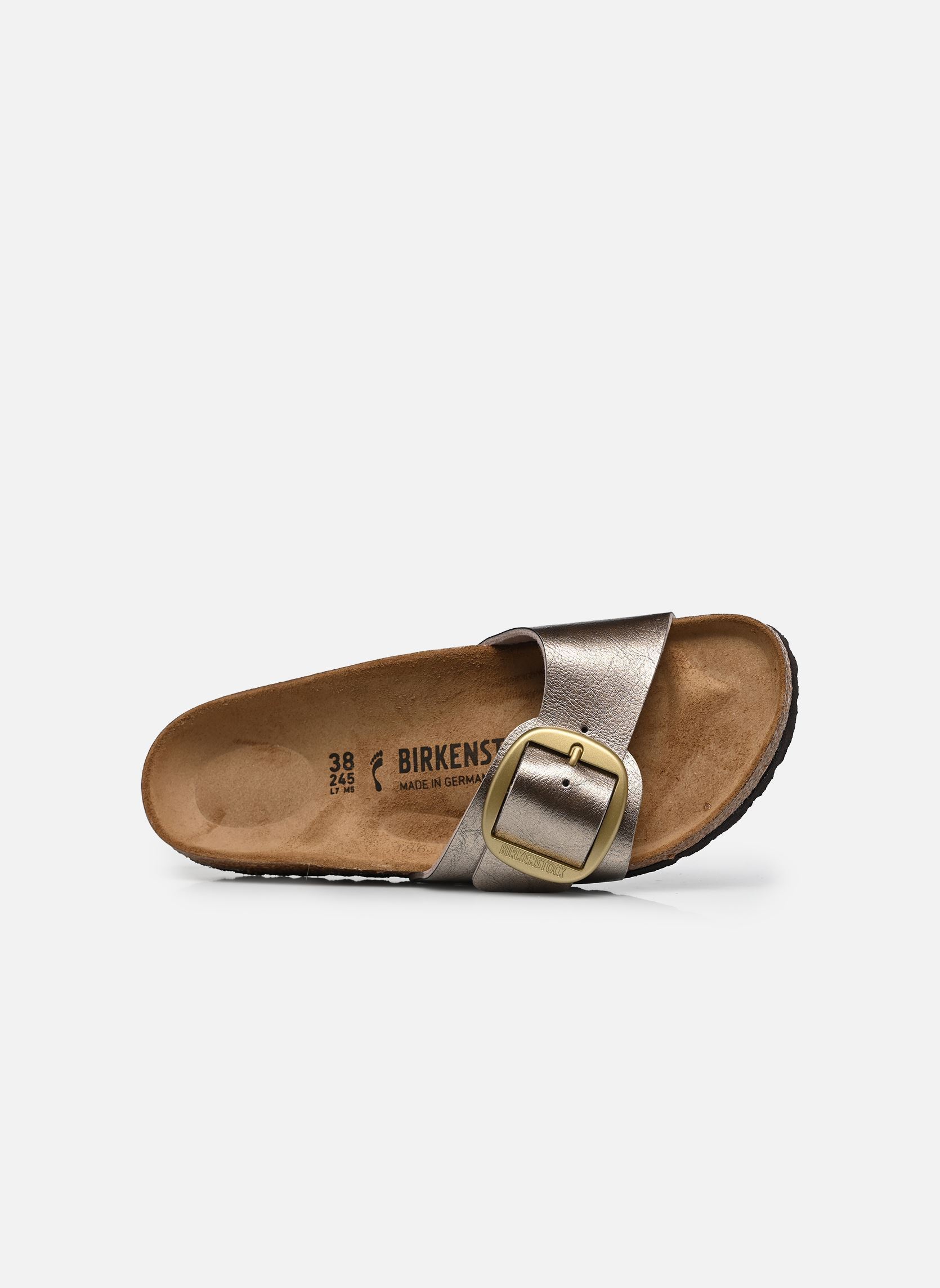 Mules et sabots Madrid Big Buckle Birko Flor - Narrow femme marron Birkenstock Mules et sabots Madrid Big Buckle Birko Flor - Narrow femme marron Taupe