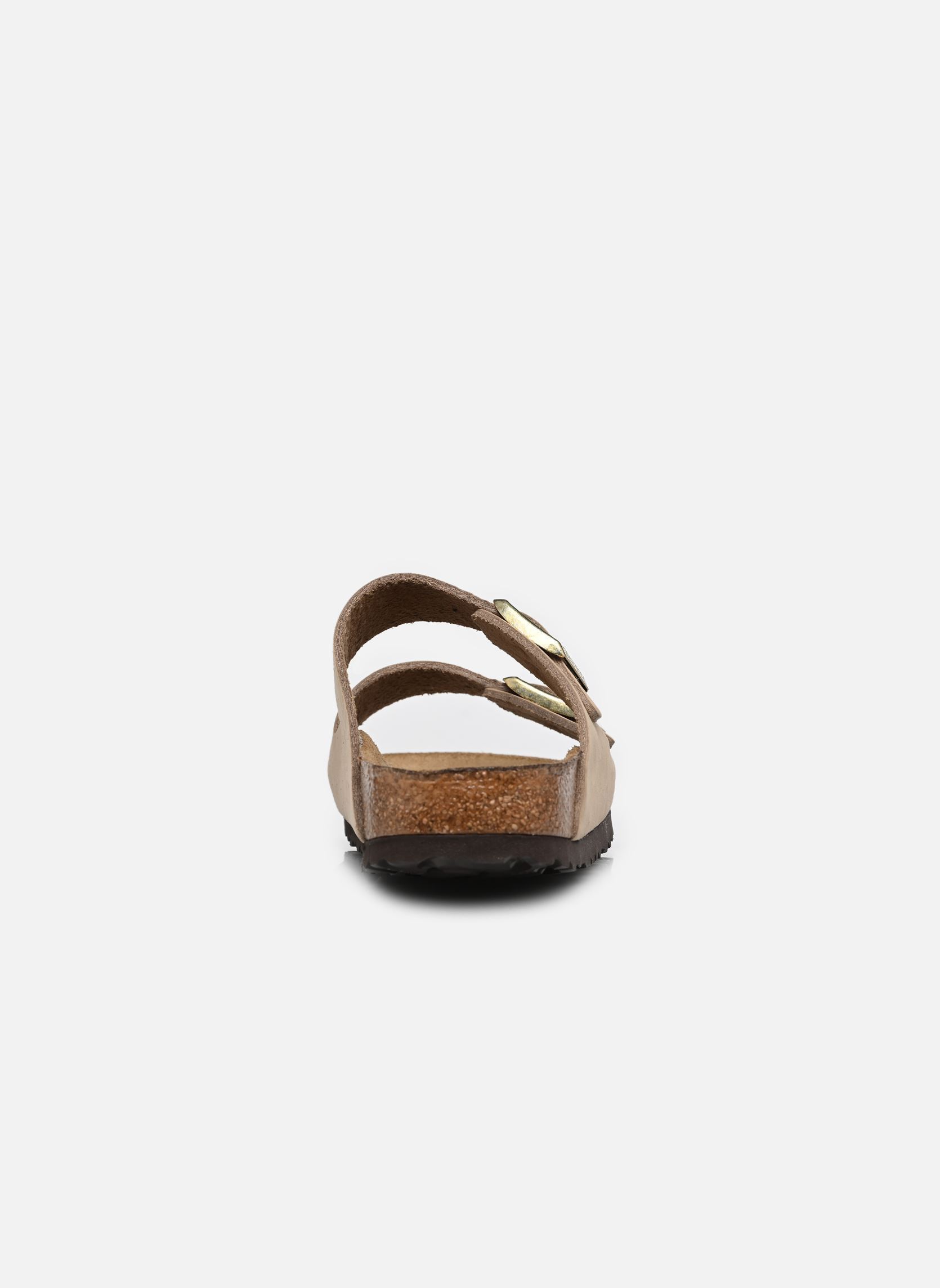 Mules Arizona Soft footbed Nubuck - Narrow femme beige Birkenstock Mules Arizona Soft footbed Nubuck - Narrow femme beige Sandcastle