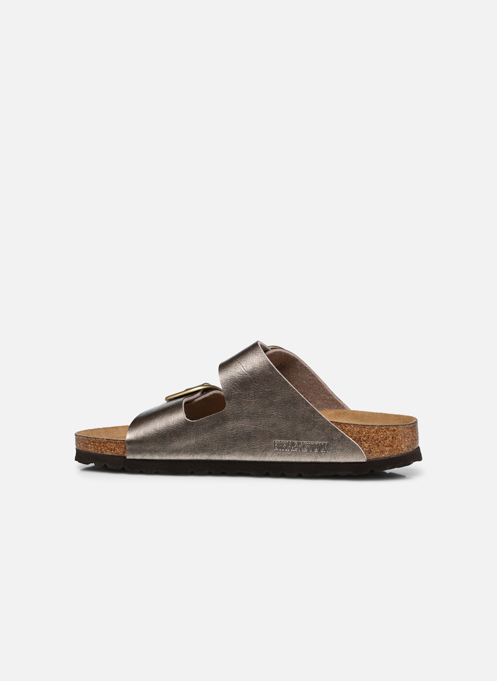 Muilen en klompen Arizona Big Buckle Birko Flor - Narrow dames goud en brons Birkenstock Muilen en klompen Arizona Big Buckle Birko Flor - Narrow dames goud en brons Taupe