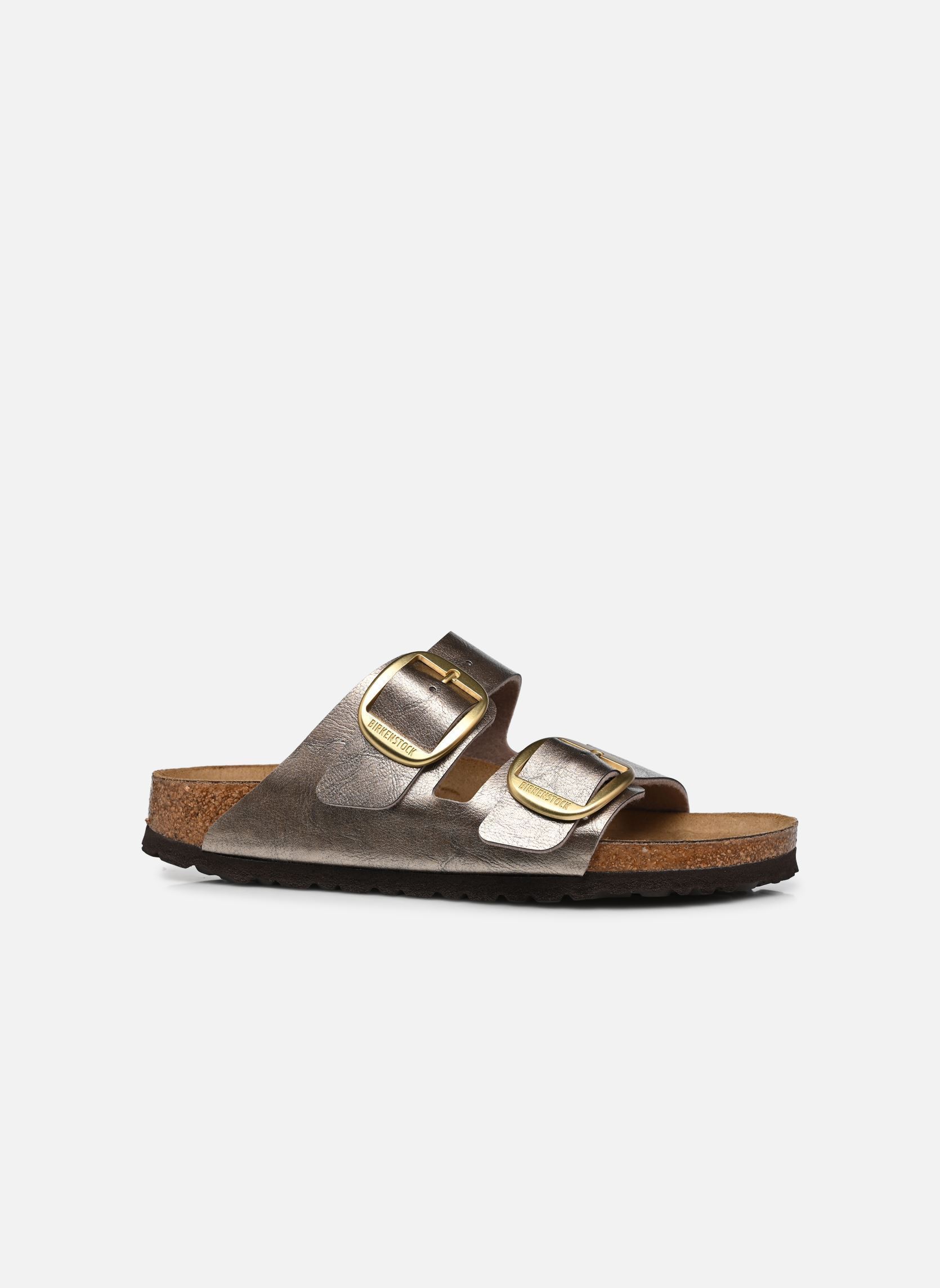 Muilen en klompen Arizona Big Buckle Birko Flor - Narrow dames goud en brons Birkenstock Muilen en klompen Arizona Big Buckle Birko Flor - Narrow dames goud en brons Taupe