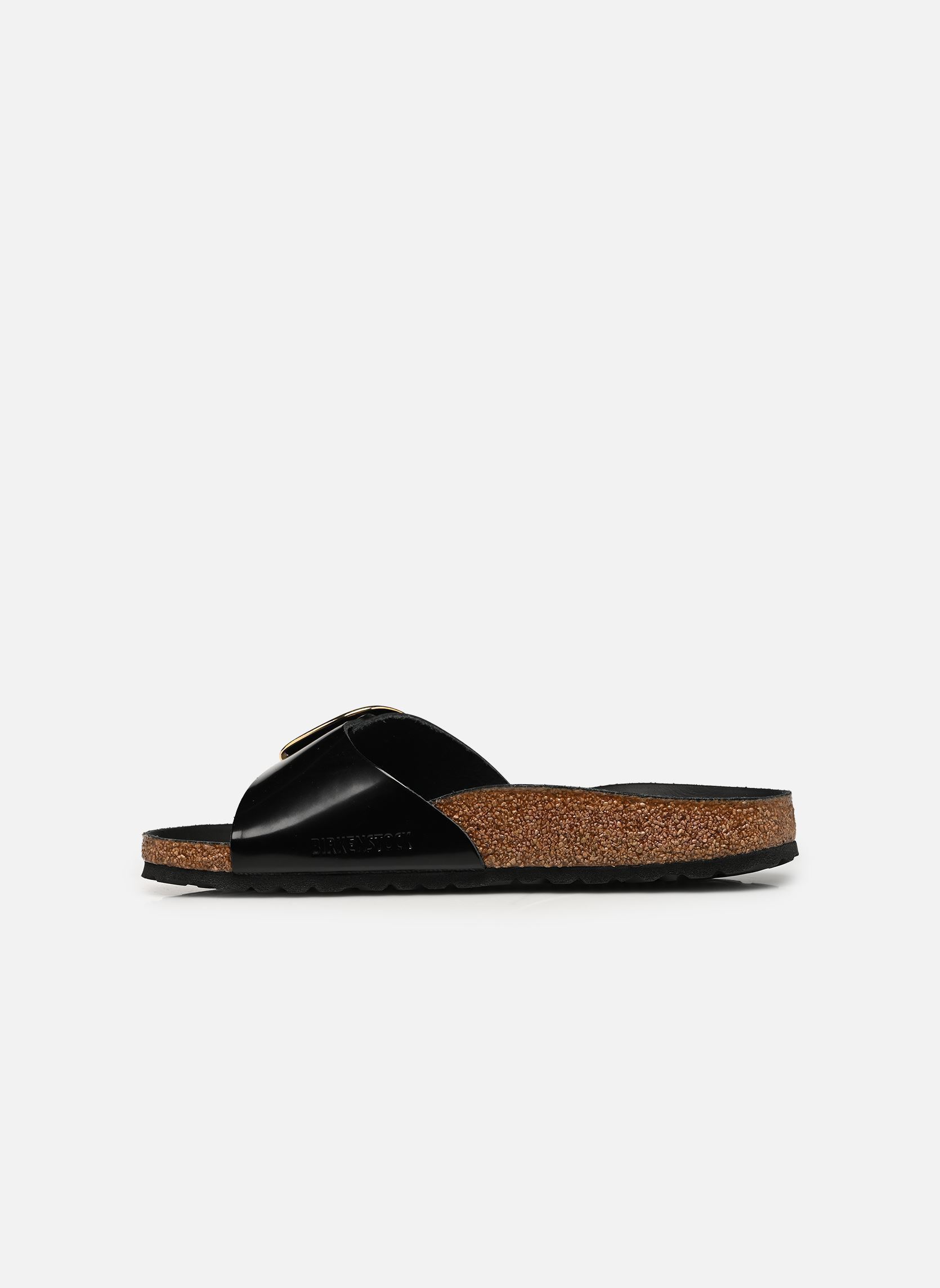 Mules et sabots Madrid Big Buckle Leather Natural - Narr femme noir Birkenstock Mules et sabots Madrid Big Buckle Leather Natural - Narr femme noir BLACK