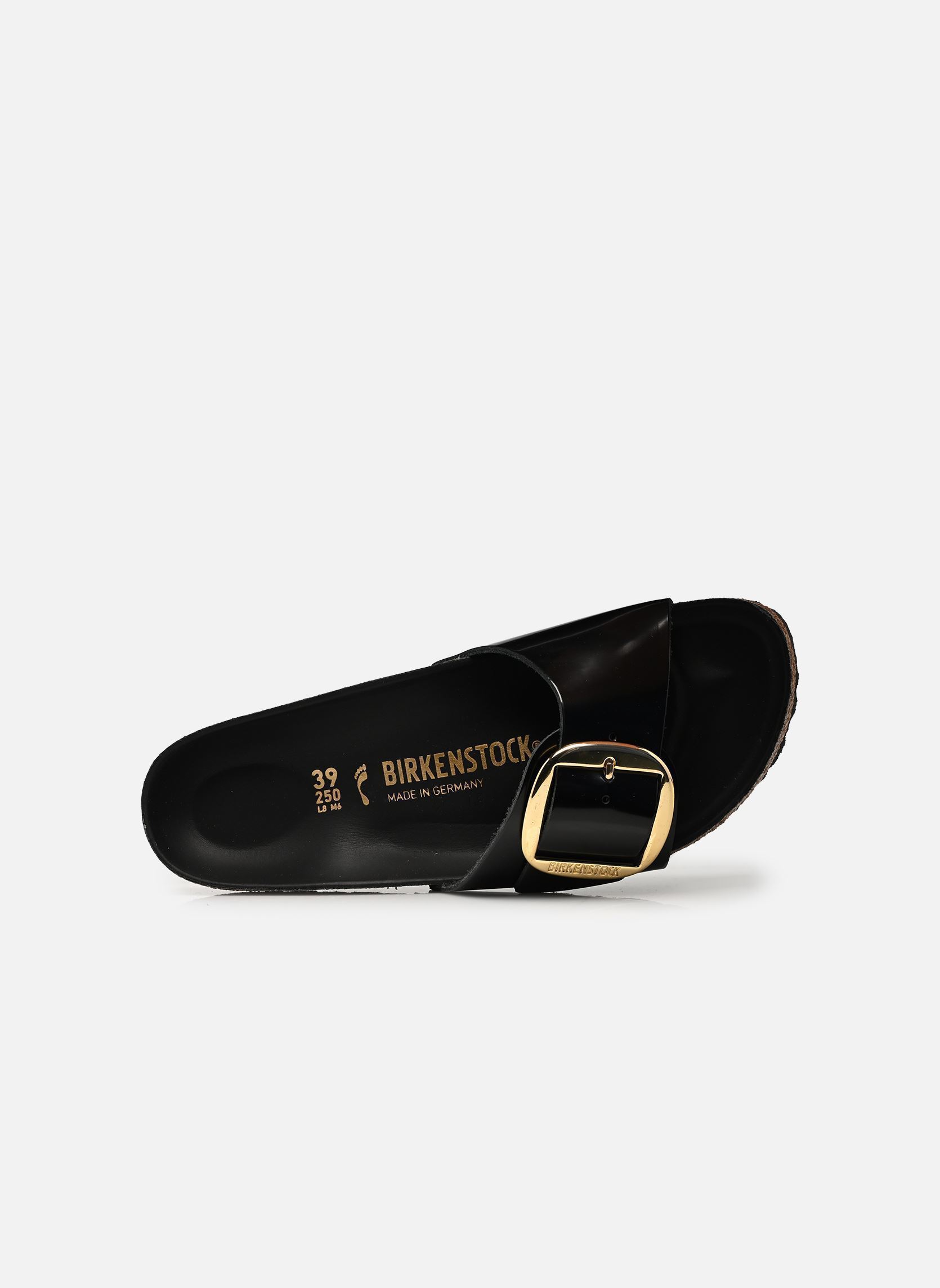 Mules et sabots Madrid Big Buckle Leather Natural - Narr femme noir Birkenstock Mules et sabots Madrid Big Buckle Leather Natural - Narr femme noir BLACK