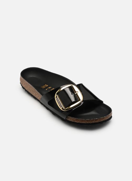 Birkenstock Muilen en klompen Madrid Big Buckle Leather Natural - Narr dames zwart